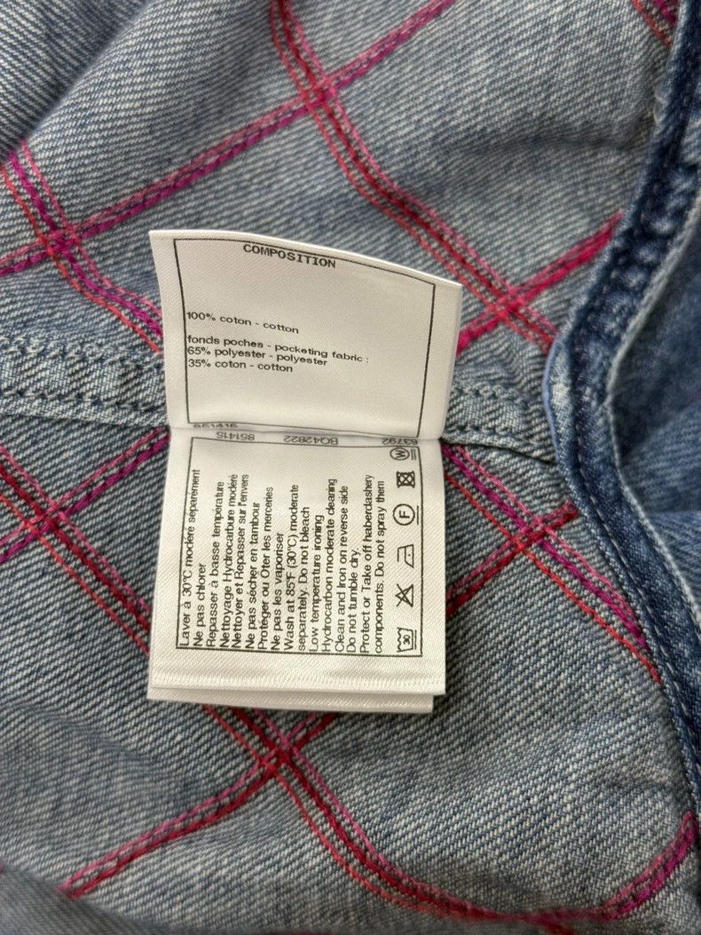 Chanel Chanel 22M Limited Coco Beach Blue and Red Diamond Denim J Size XS / US 0-2 / IT 36-38 - 6 Thumbnail
