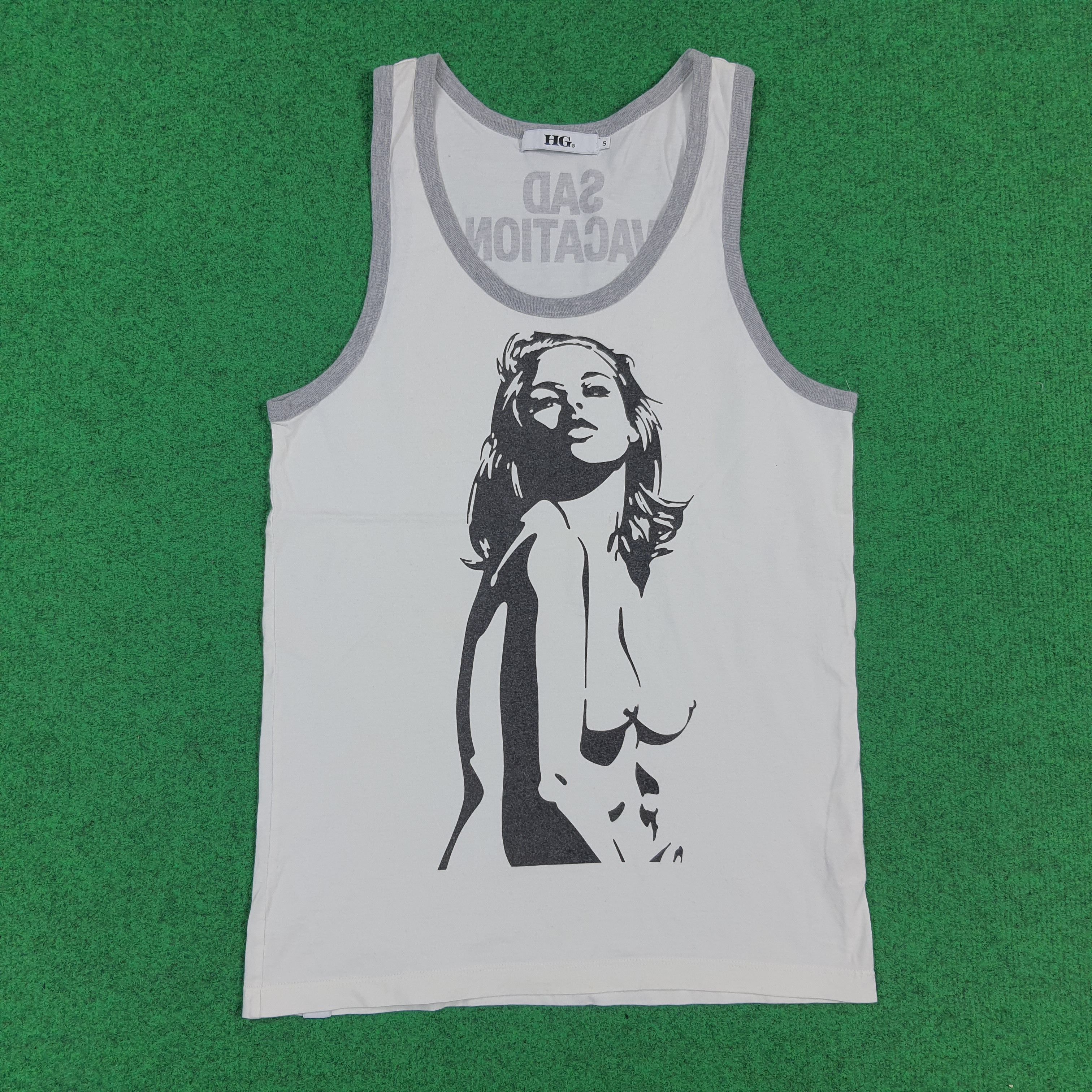 Hysteric Glamour Vintage Hysteric Glamour Naked Graphic Tank Top C301N61 Size S / US 4 / IT 40 - 1 Thumbnail