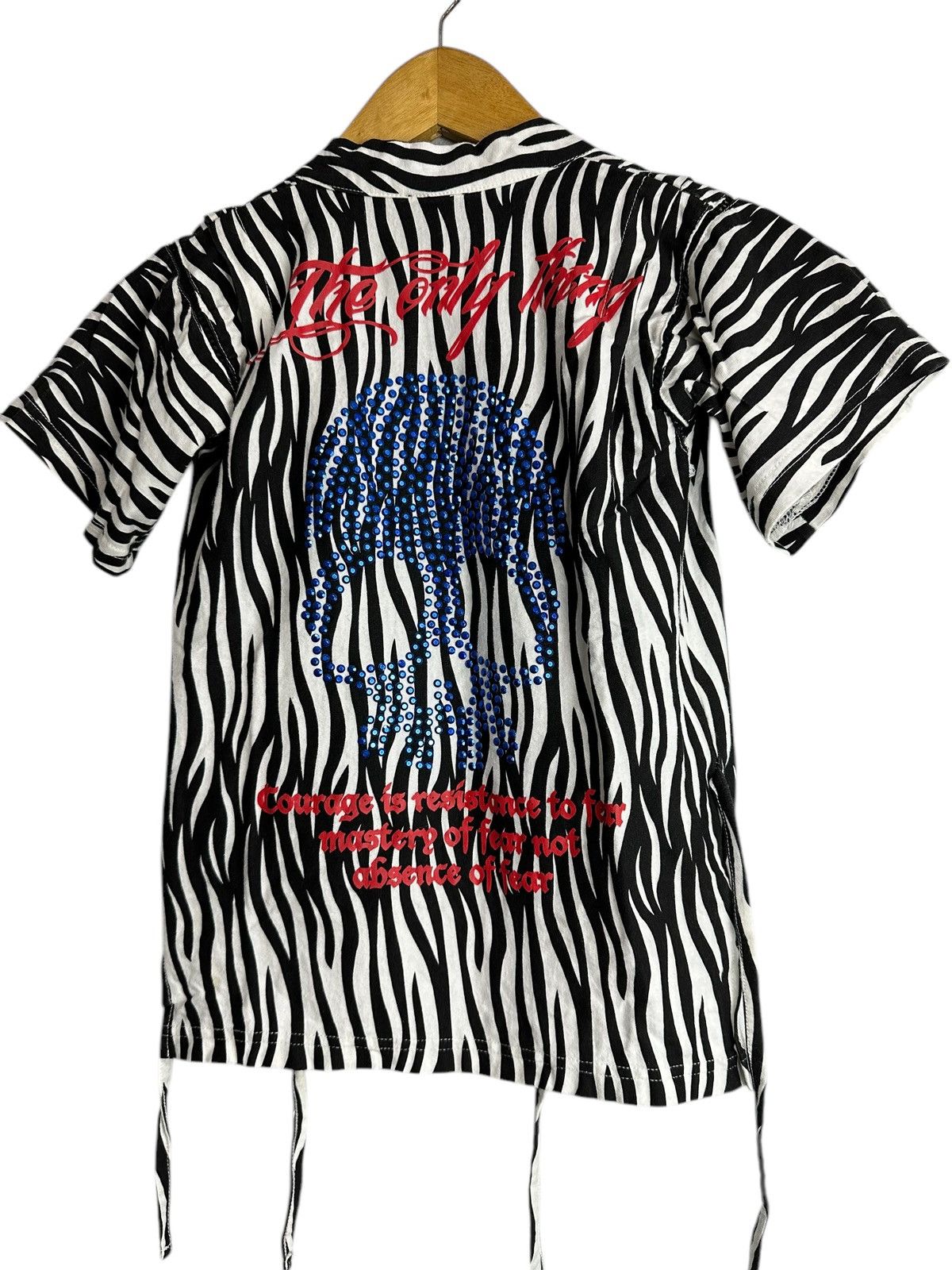 Beauty Beast STREET STUDDED GLITTER SKULL ZEBRA IFSIXWASNINE LGB STYLE Size S / US 4 / IT 40 - 3 Thumbnail