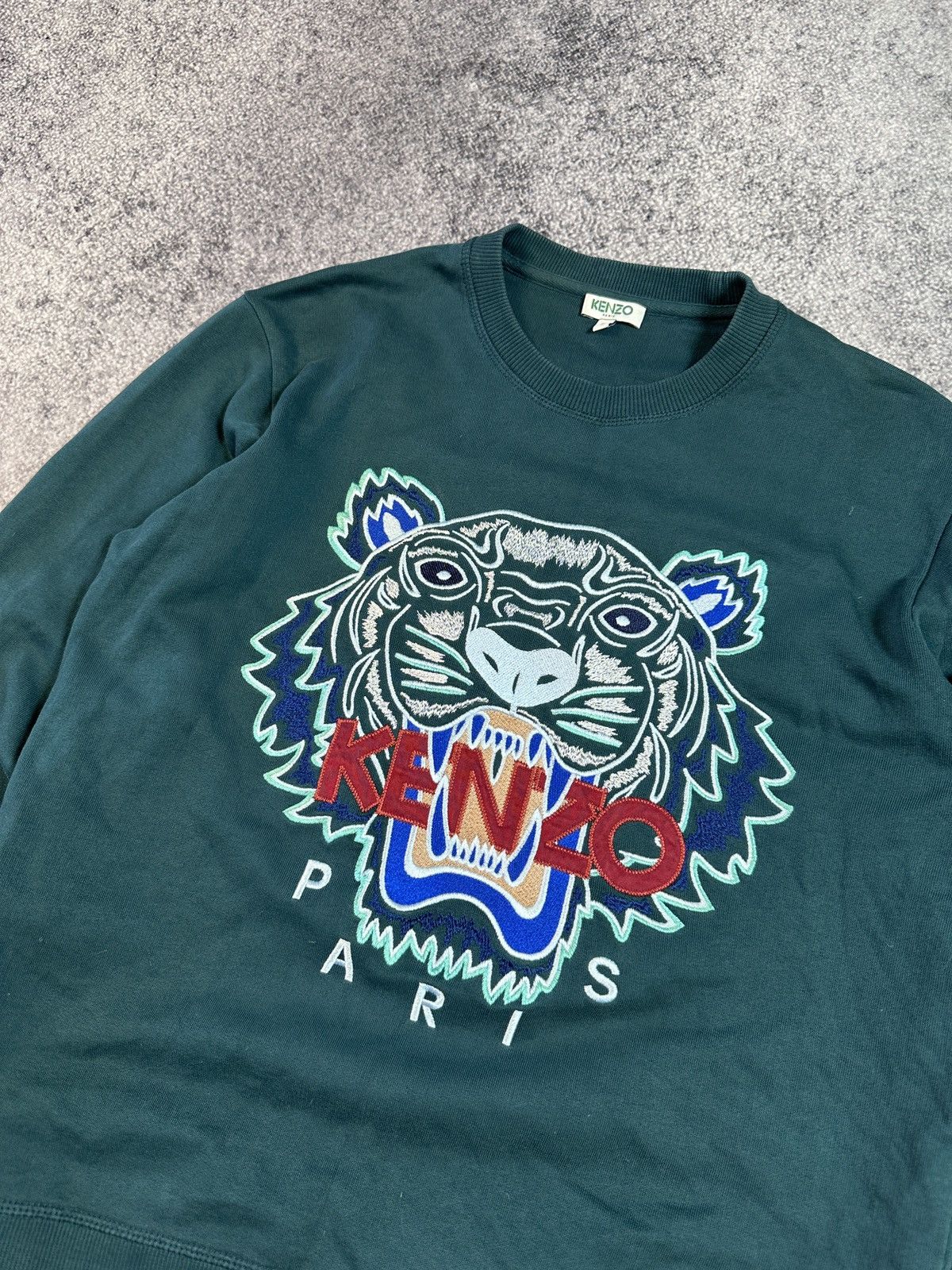 Japanese Brand × Kenzo × Vintage Vintage Kenzo Logo Sweatshirt Streetwear Rare Casual Style S Size US S / EU 44-46 / 1 - 2 Thumbnail