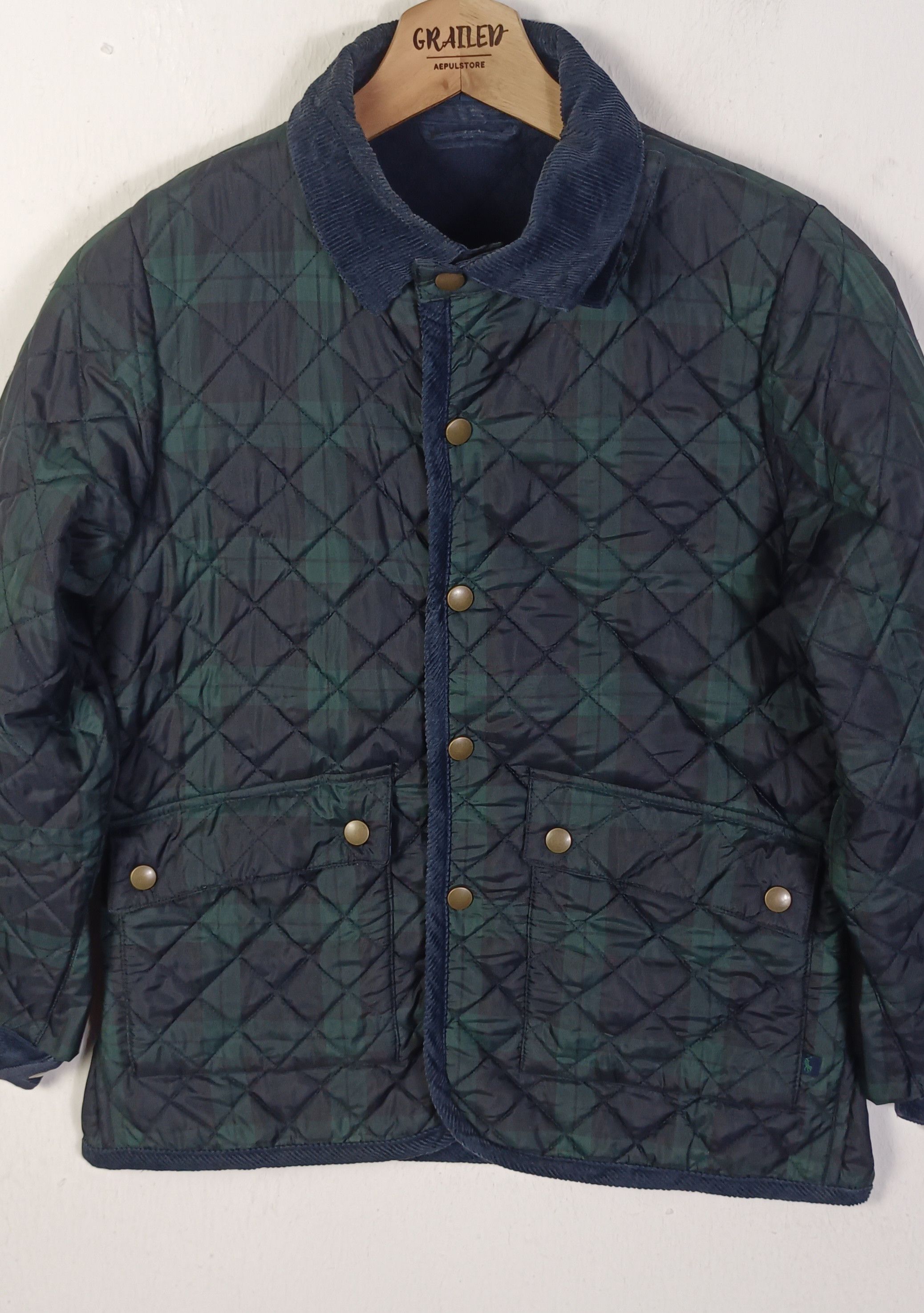 Ralph Lauren Ralph Lauren Quilted Men Jacket Size US S / EU 44-46 / 1 - 3 Thumbnail
