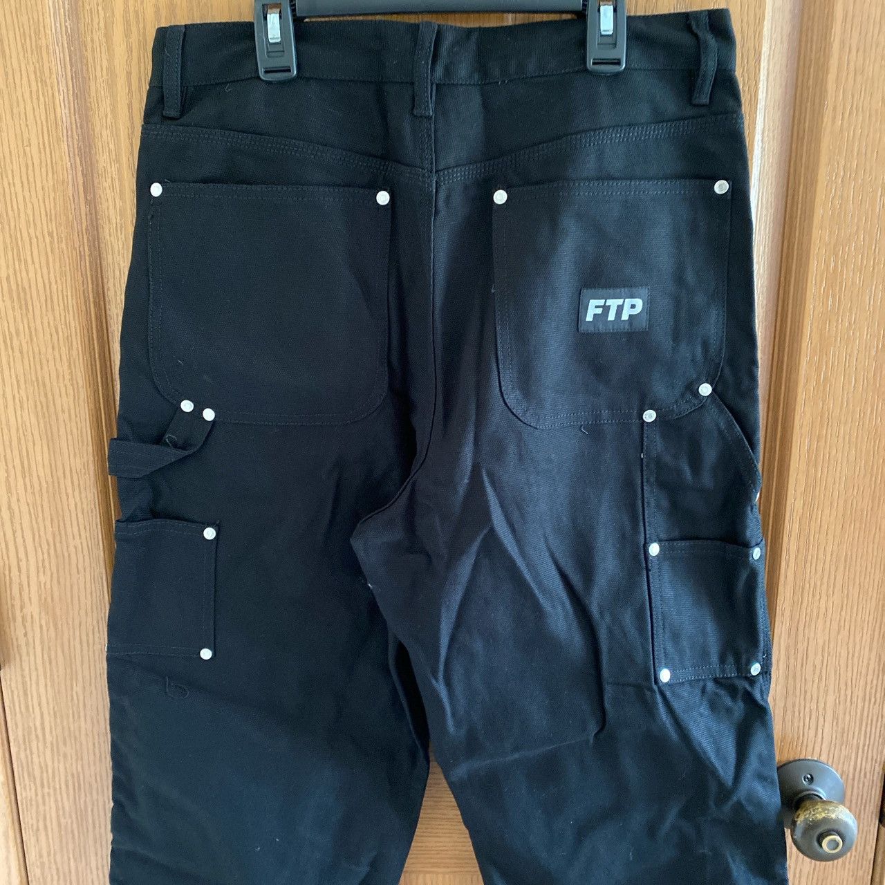 Fuck The Population FTP Black Carpenter Pants Size US 32 / EU 48 - 2 Thumbnail