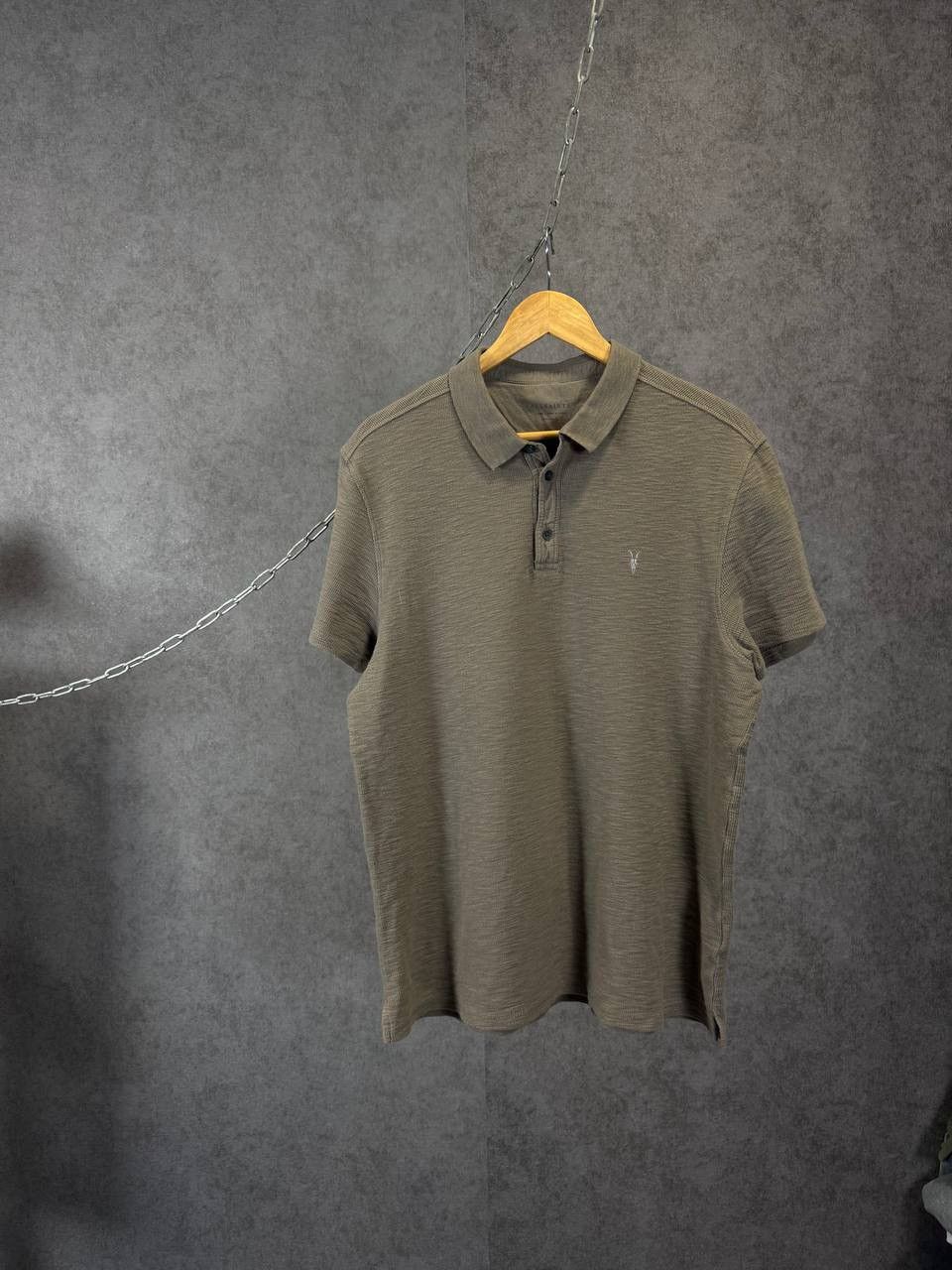 Allsaints Allsaints designer logo polo tee Size US L / EU 52-54 / 3 - 1 Thumbnail