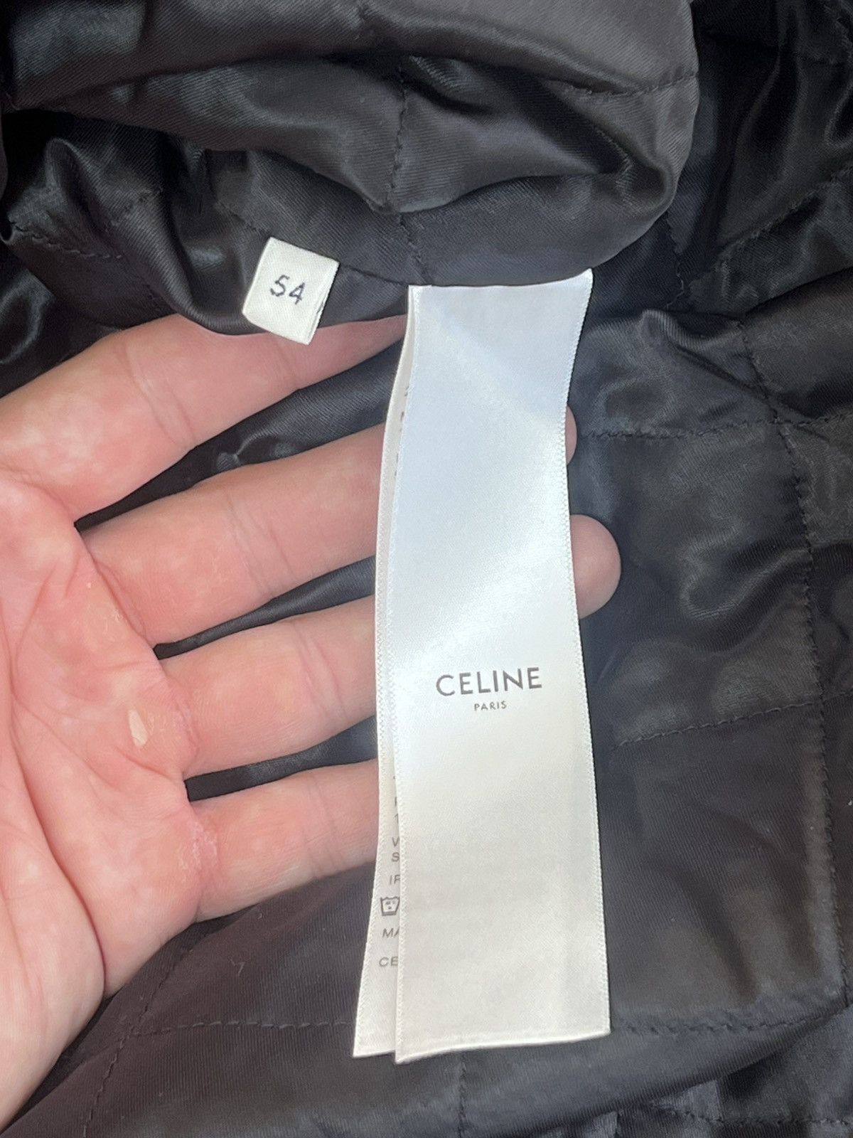 Celine Celine Quilt Lined Jacket Size US L / EU 52-54 / 3 - 8 Thumbnail