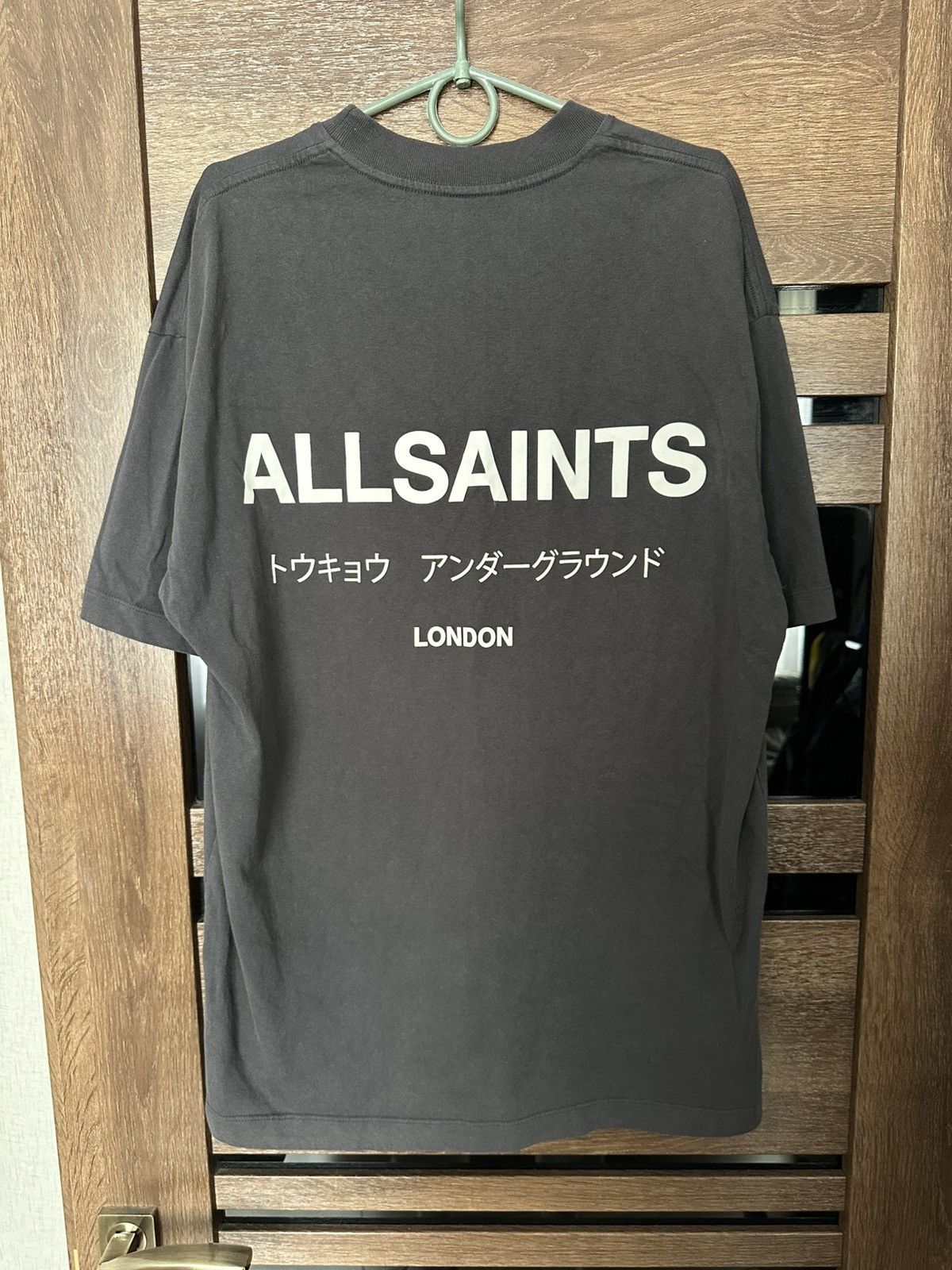 Allsaints Allsaints Underground Big Logo T-Shirt Size US L / EU 52-54 / 3 - 1 Thumbnail