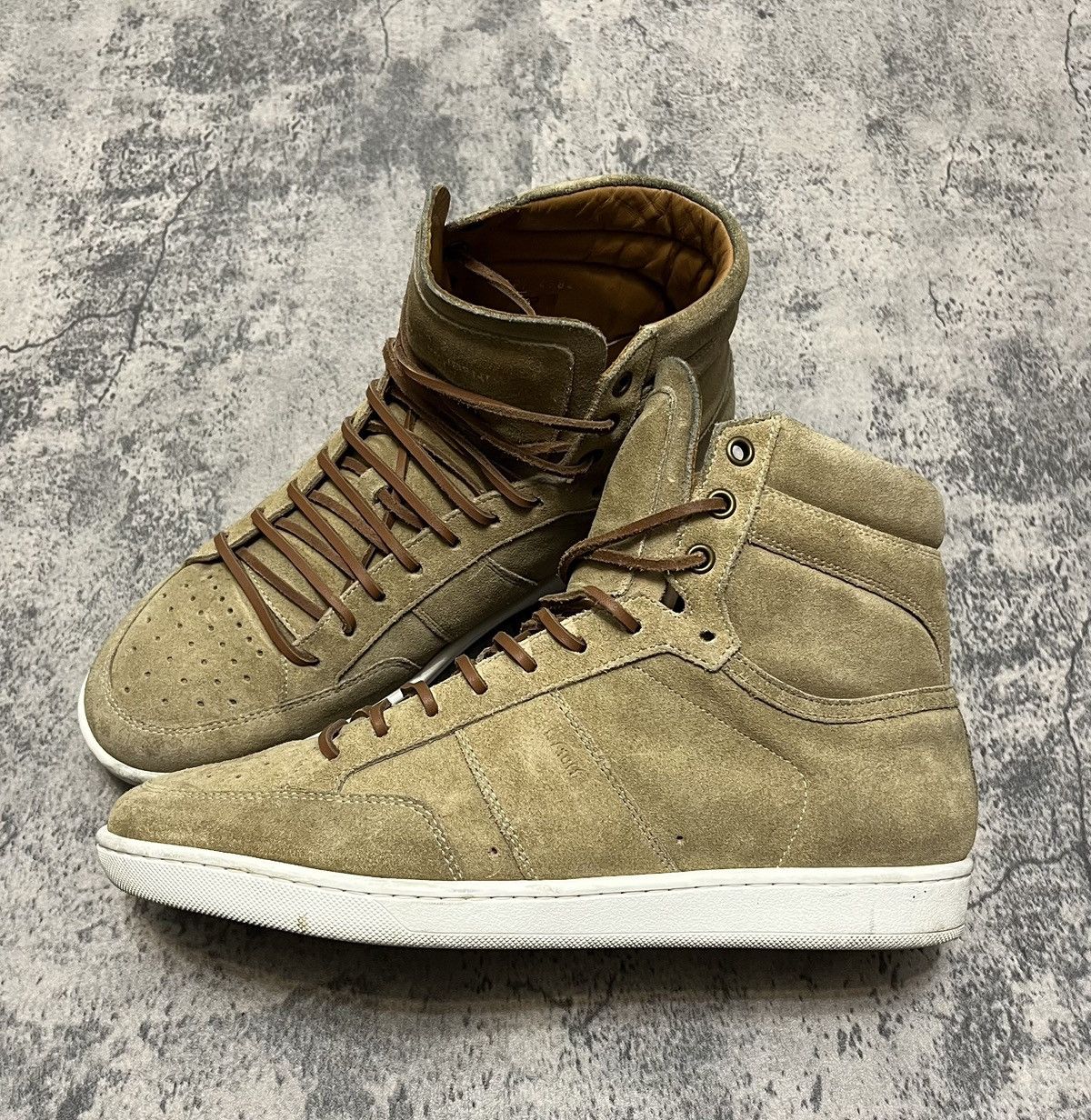 Saint Laurent High Top Sneakers