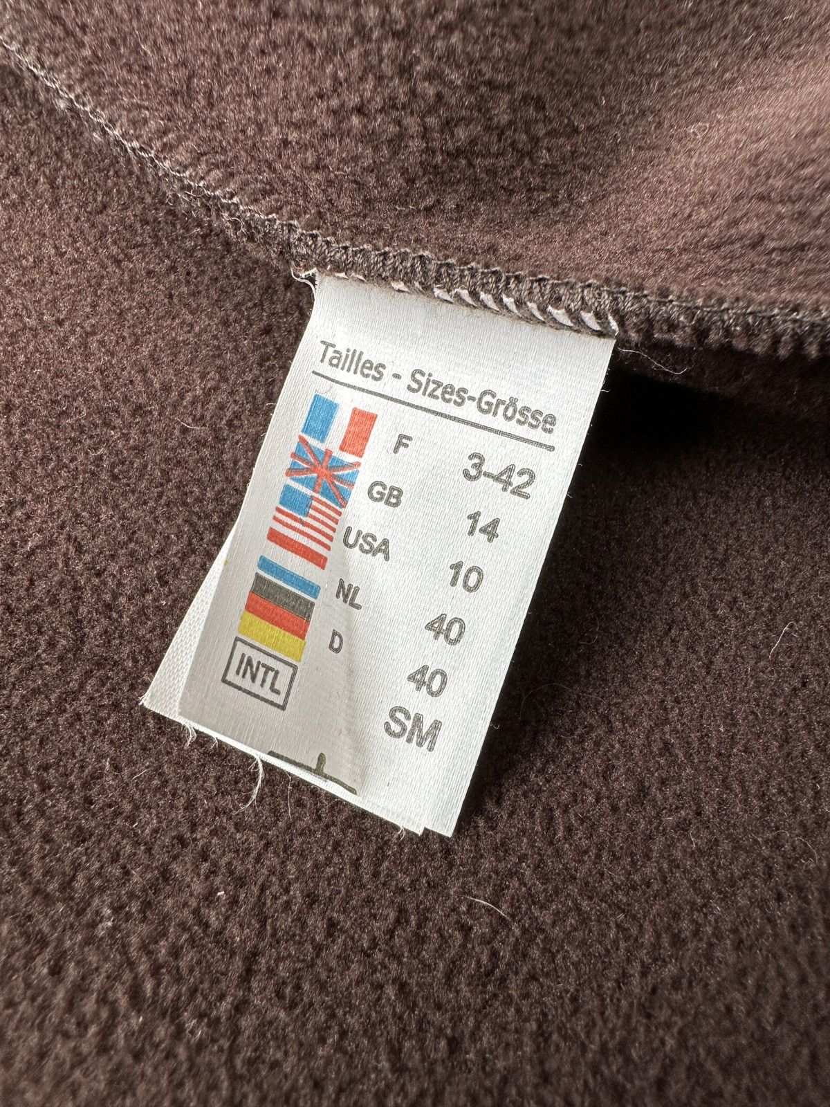 Saint James SAINT JAMES Wool Jacket Duffle Coat Brown Women’s UK 14 Size L / US 10 / IT 46 - 16 Thumbnail