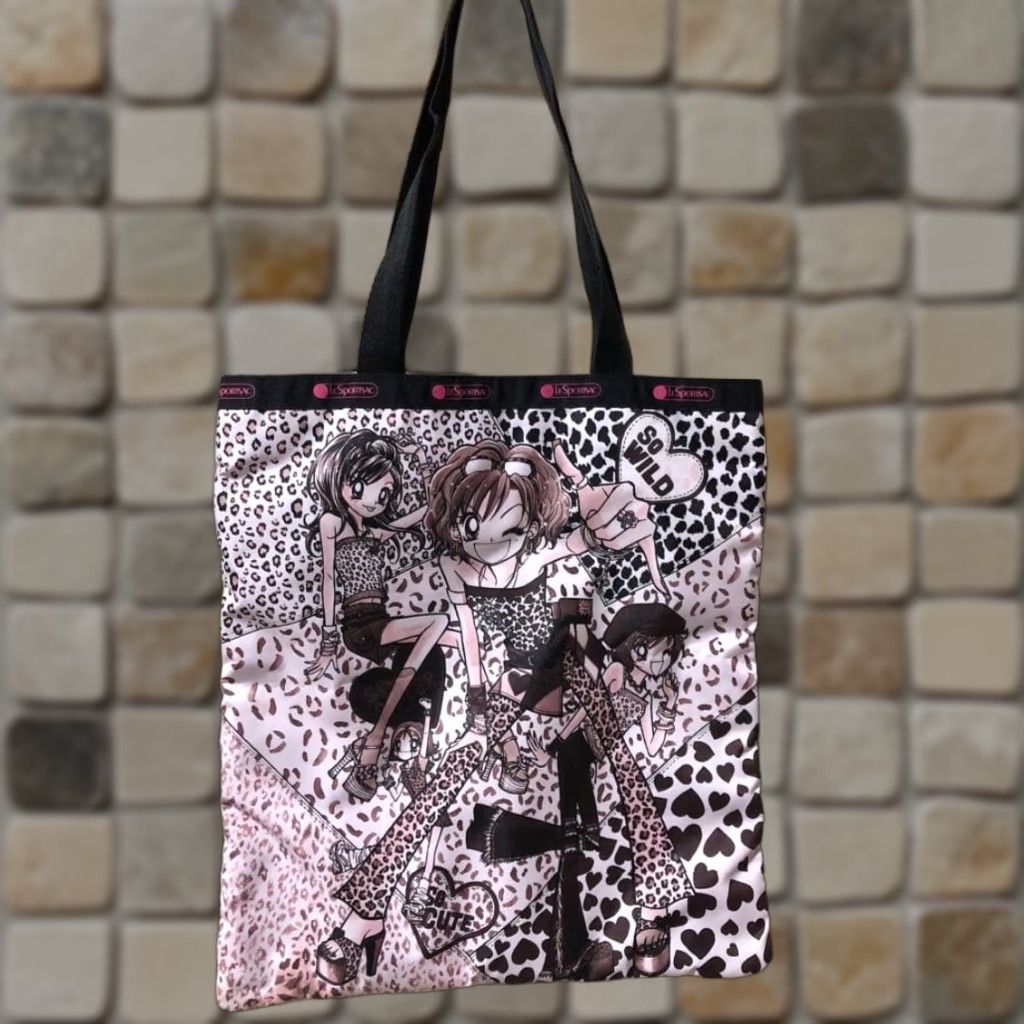 LeSportsac LeSportsac x Ribbon 70th Anniversary GALS! Emerald Tote Tote Women Large Emerald GALS! 70th Anniversary Emerald Tote Womens Size ONE SIZE - 1 Thumbnail