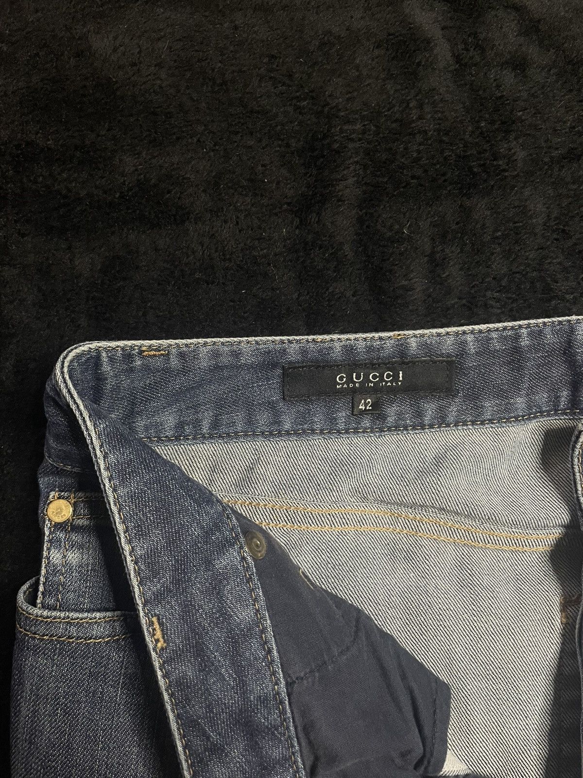 Gucci Vintage Gucci Logo Jeans Woman‘s y2k Size S Size 28" / US 6 / IT 42 - 6 Thumbnail
