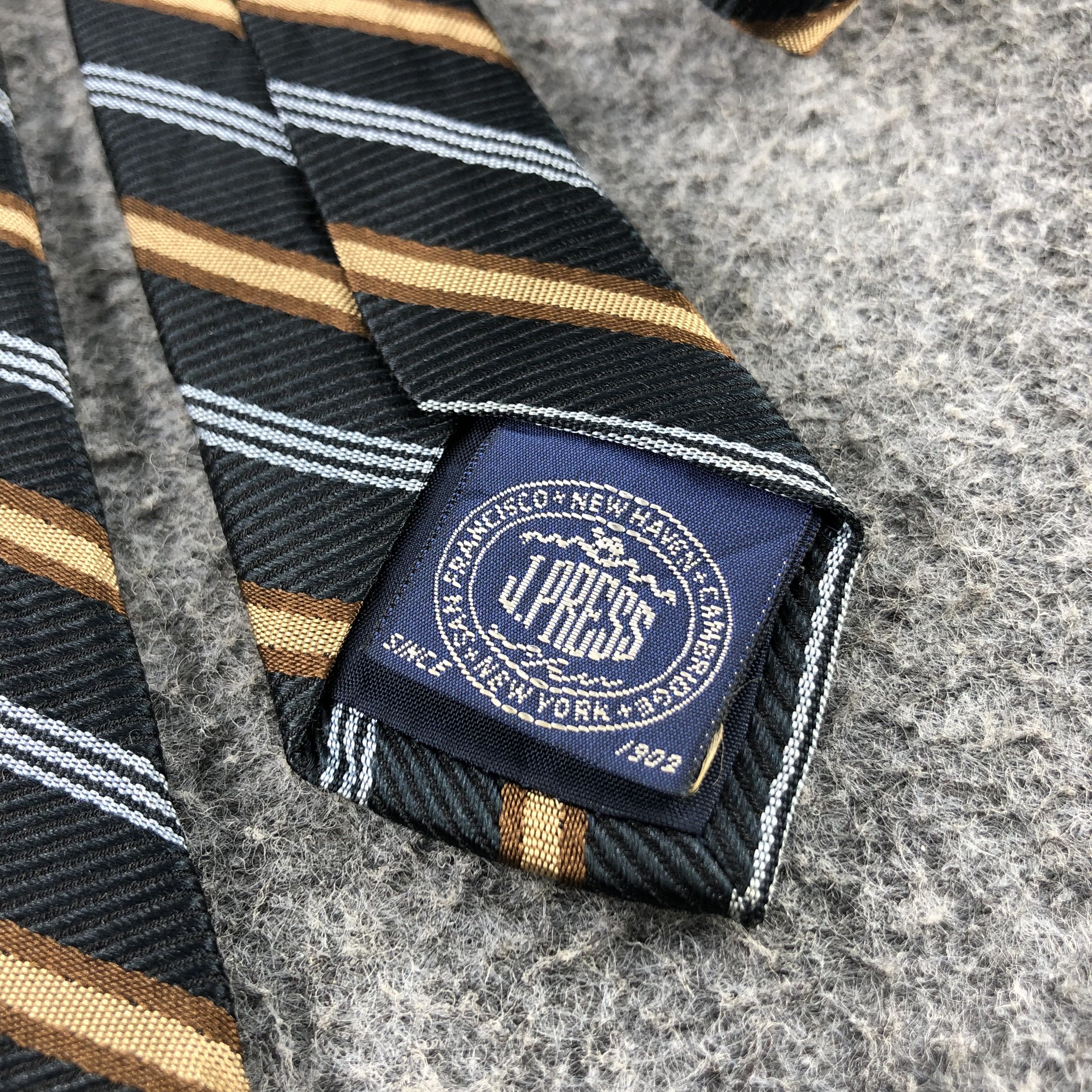 J. Press × Vintage J. Press Silk Neck Ties Bowtie Cravat T47 Size ONE SIZE - 4 Thumbnail