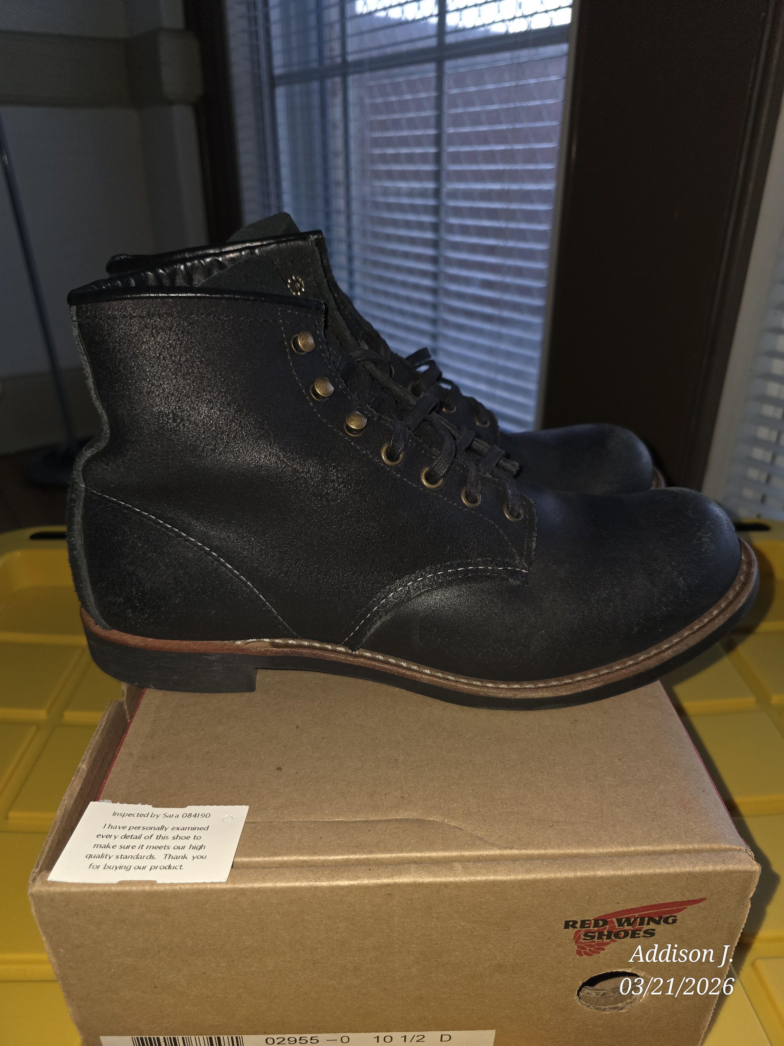 Red Wing 2955 Spitfire Blacksmith Size US 10.5 / EU 43-44 - 1 Thumbnail
