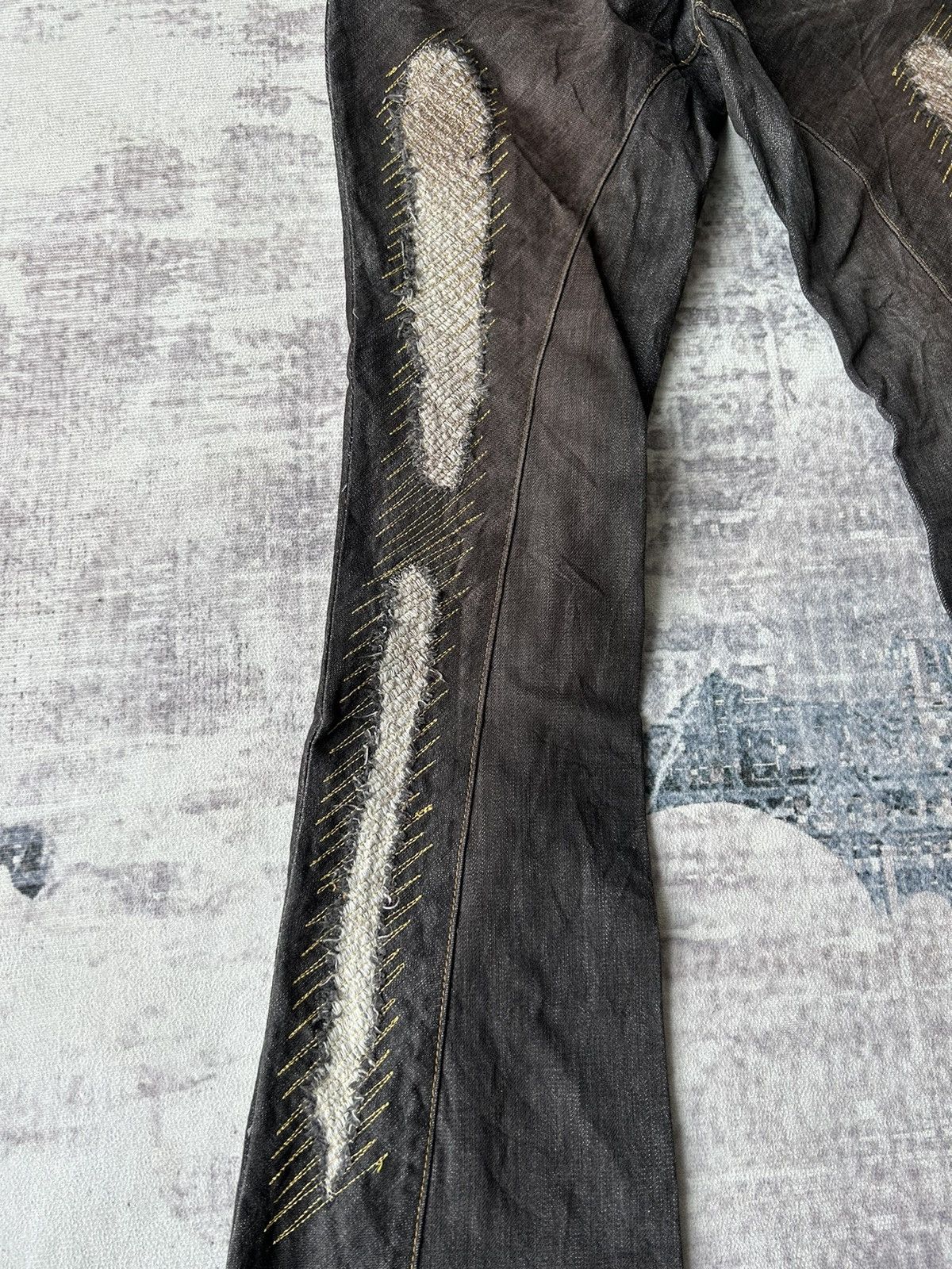 GOSTAR DE FUGA Fuga Super Flared Rockstar Jeans Size US 31 - 11 Thumbnail