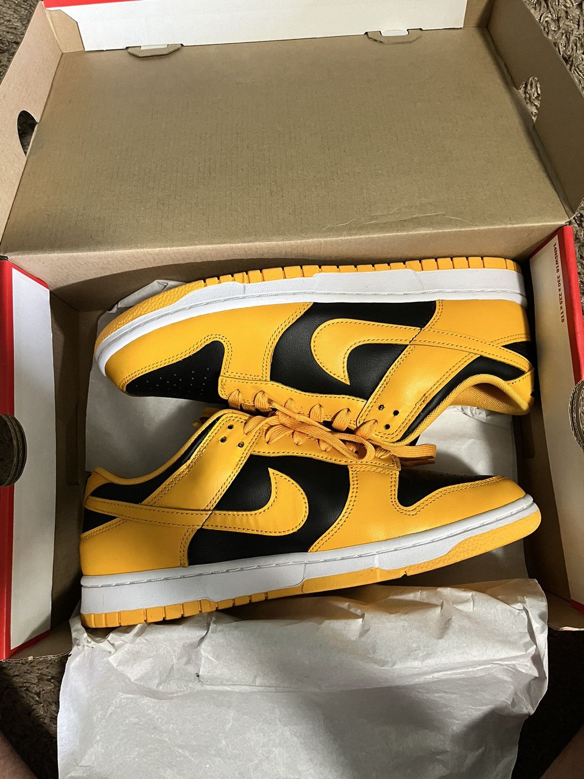 Nike Nike Dunk Low Goldenrod Size US 10 / EU 43 - 1 Thumbnail