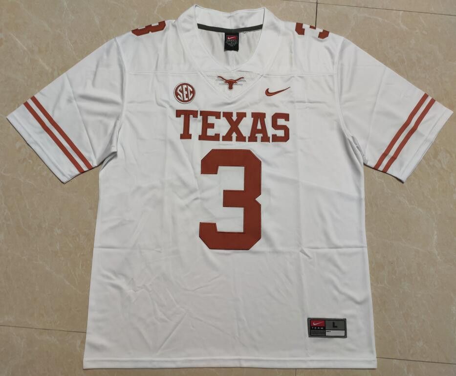 Other 2024Texas Longhorns #3 Quinn Ewers SEC Patch Jerseys Size US L / EU 52-54 / 3 - 1 Thumbnail