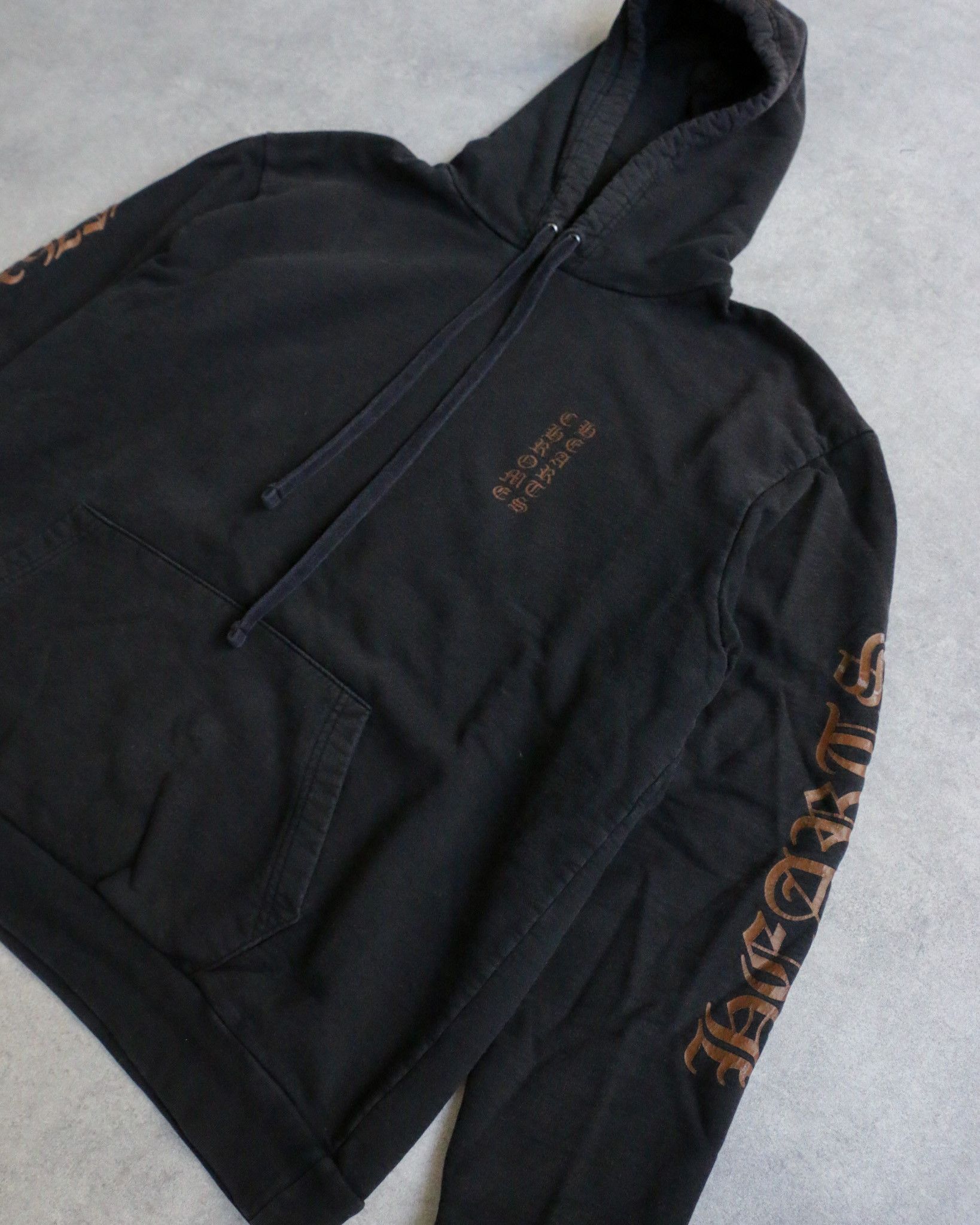 Chrome Hearts Chrome Hearts Brown Script Logo Hoodie Black Size US L / EU 52-54 / 3 - 2 Thumbnail