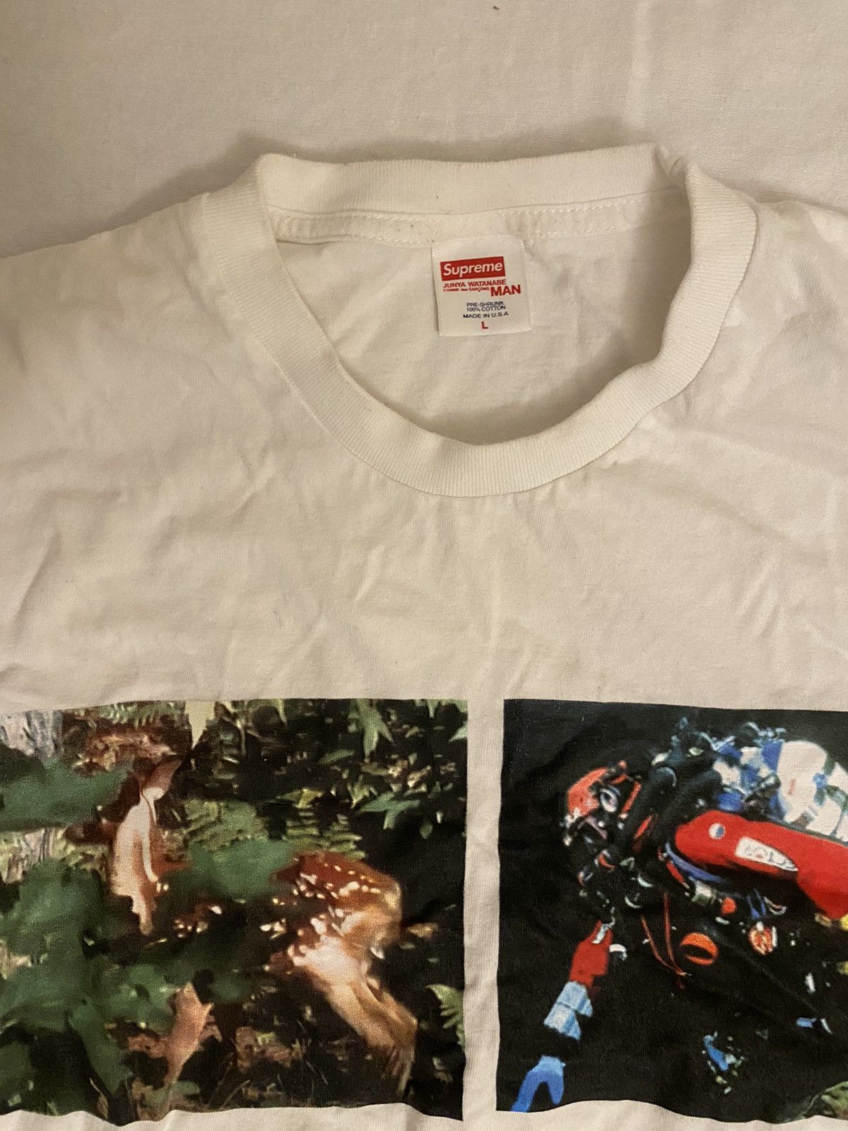 Junya Watanabe × Supreme Supreme Junya Watanabe graphic tee Size US L / EU 52-54 / 3 - 2 Thumbnail
