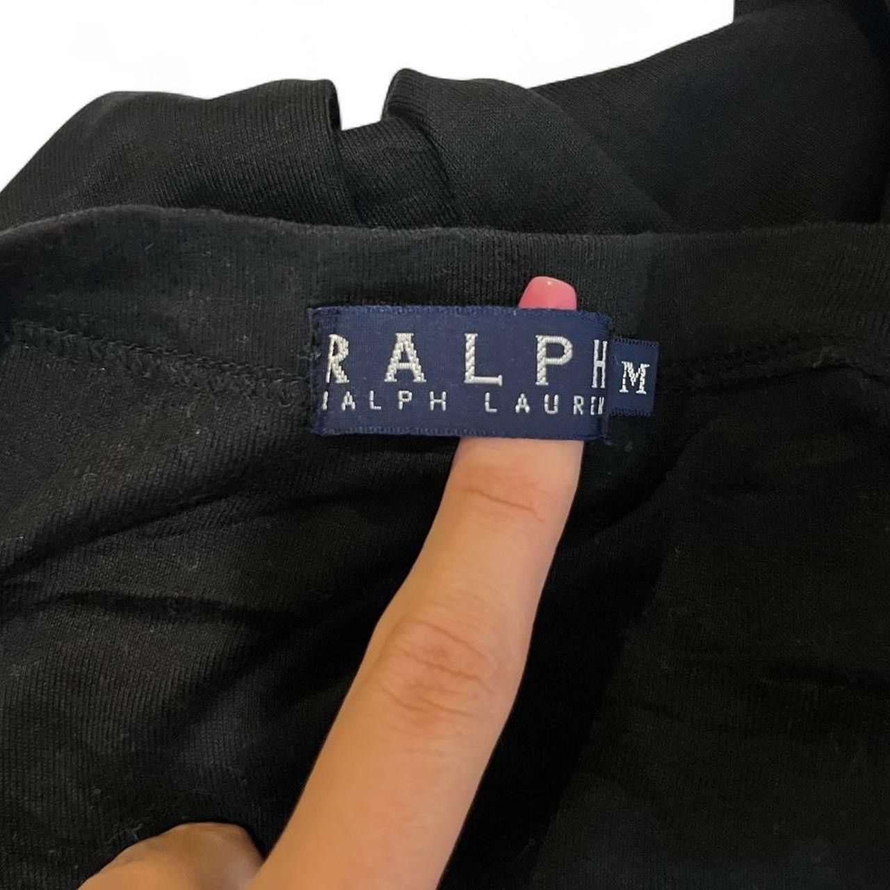 Ralph Lauren Vintage y2k Ralph Lauren black top with 3/4 sleeves🖤 Size M / US 6-8 / IT 42-44 - 2 Thumbnail