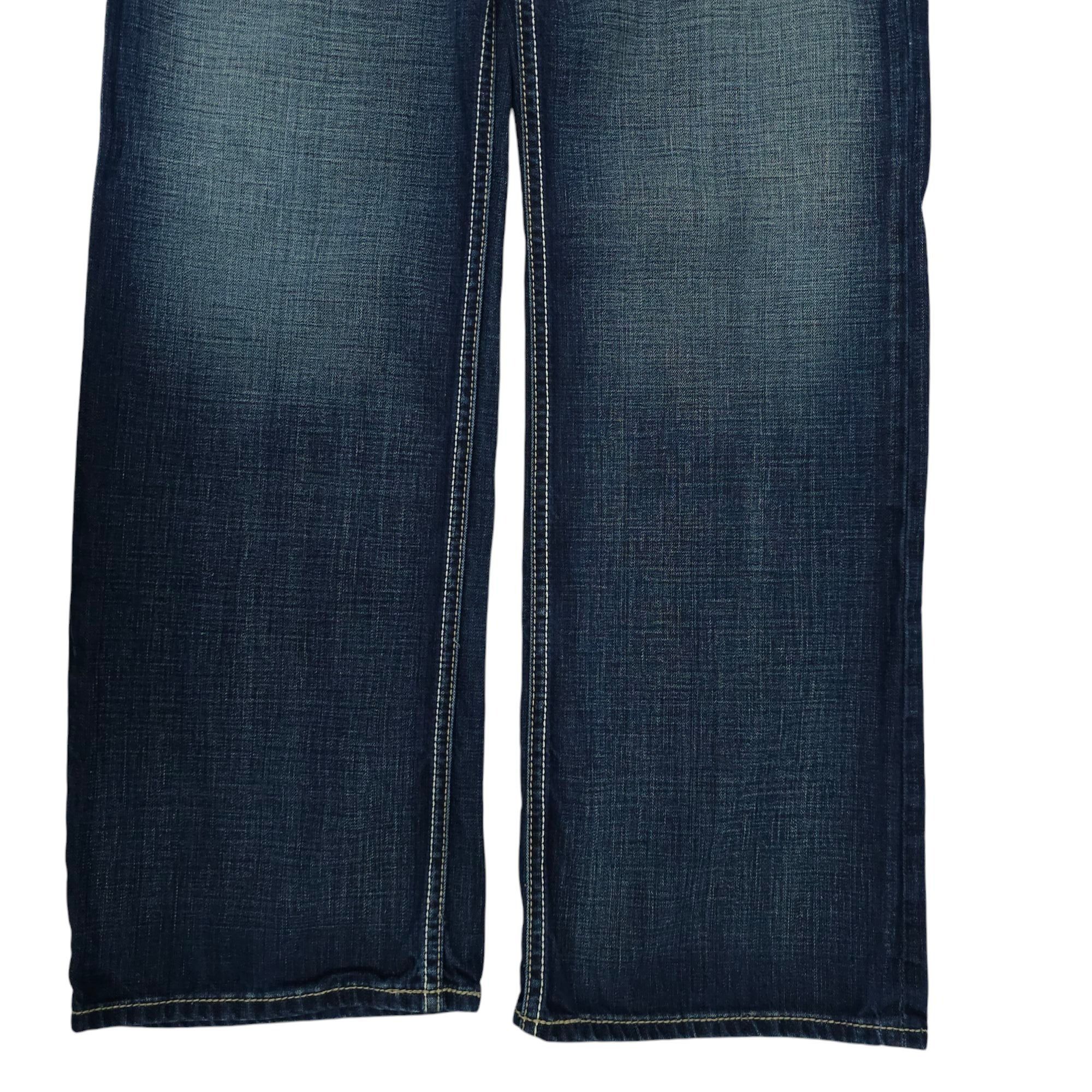 BKE BKE Justin Button Fly Jeans Mens Size 38x32.5" Distressed Size US 38 / EU 54 - 10 Thumbnail
