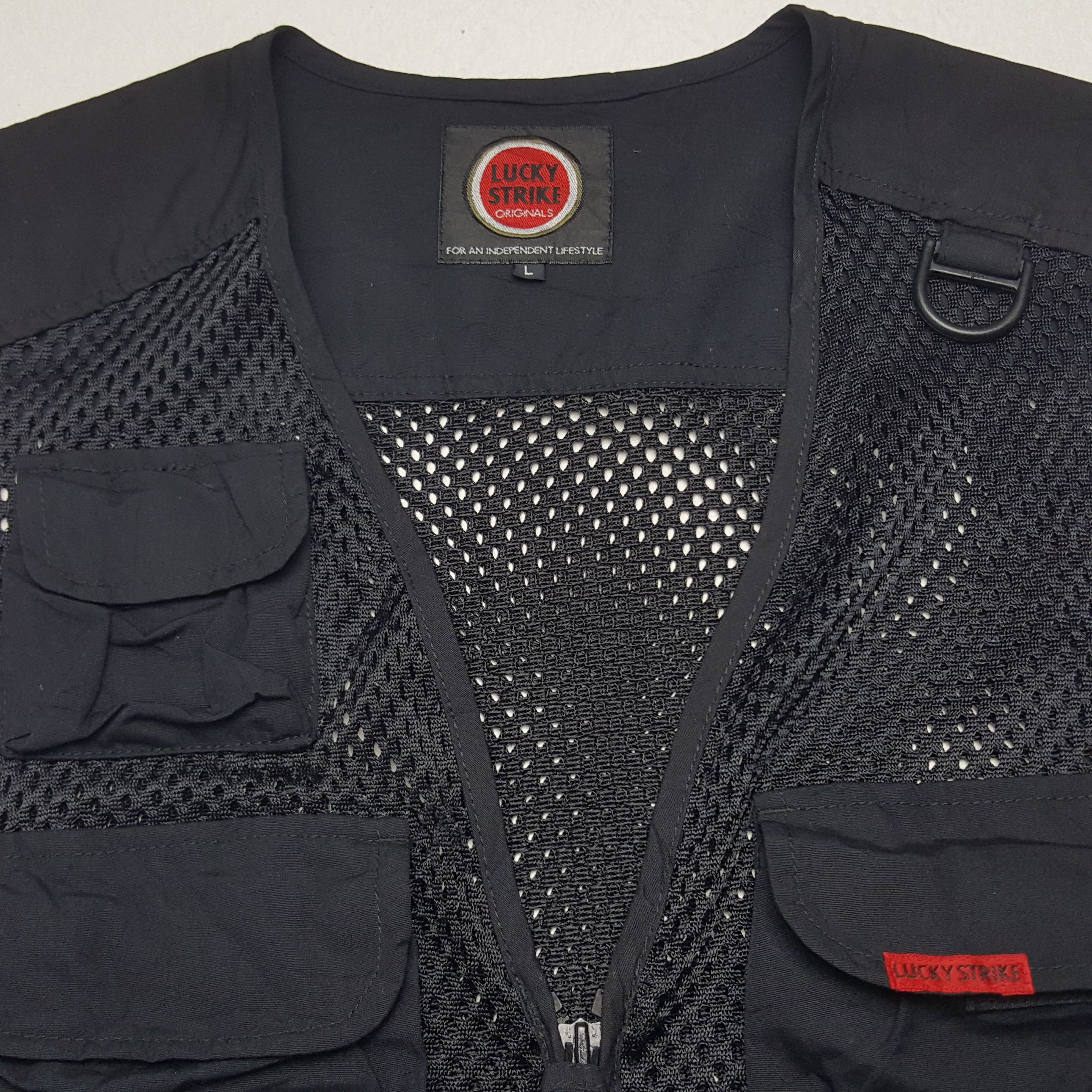 Camel × Vintage Vintage Lucky Strike Racing Team Promo Utility Vest Size US L / EU 52-54 / 3 - 4 Thumbnail