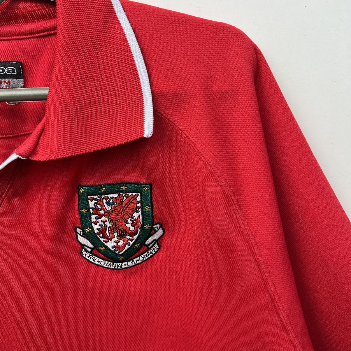 Kappa Vintage Kappa Wales Football Shirt Soccer Jersey Rare Size US M / EU 48-50 / 2 - 3 Thumbnail