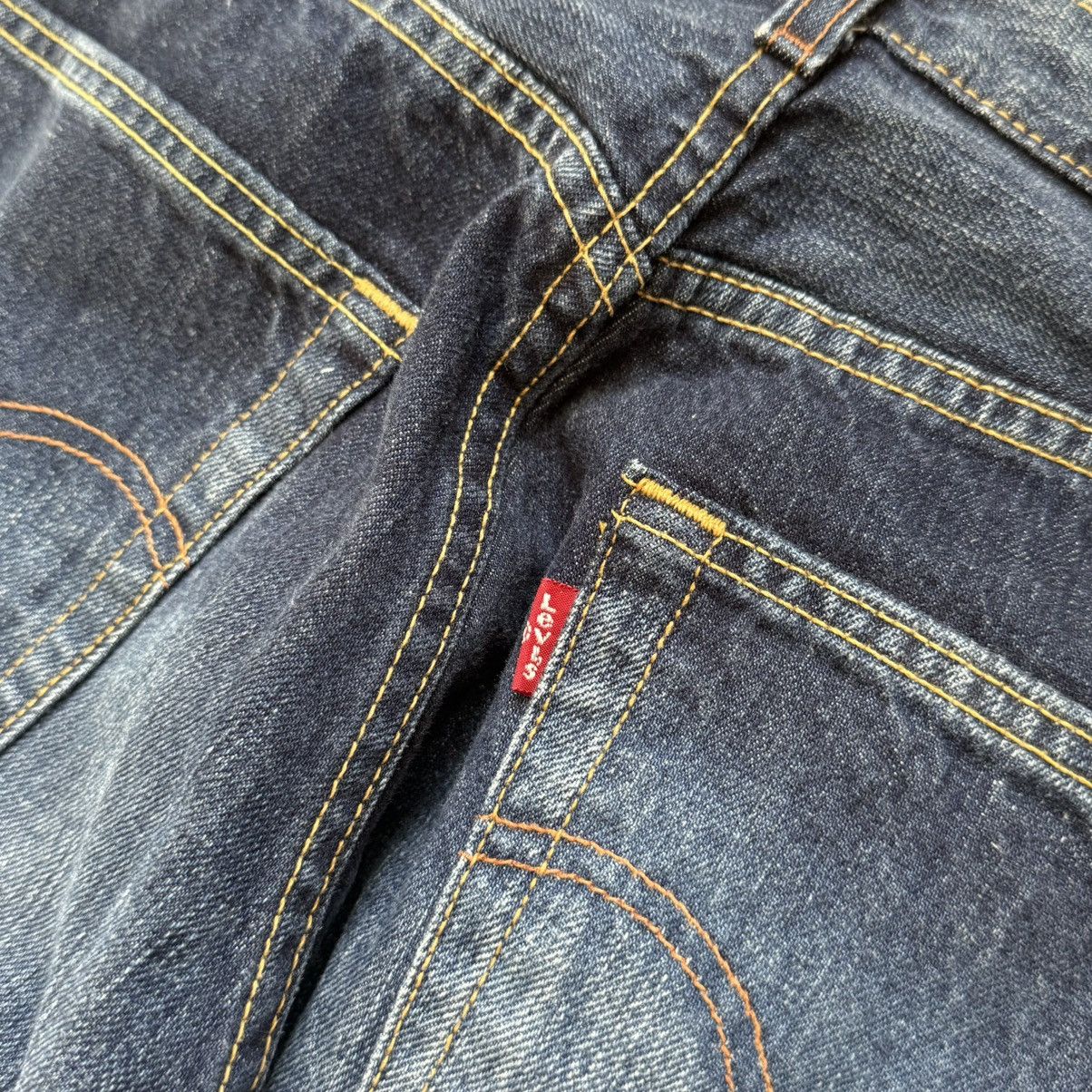 Levi's 📌 Vintage 00’s Levi's 501 Denim Washed Jeans Size US 31 - 6 Thumbnail