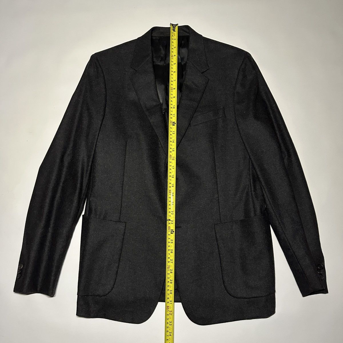 Prada Prada Men’s Blazer Wool Blend 2 Button Patch Pocket UG0702 Size 54R - 9 Thumbnail