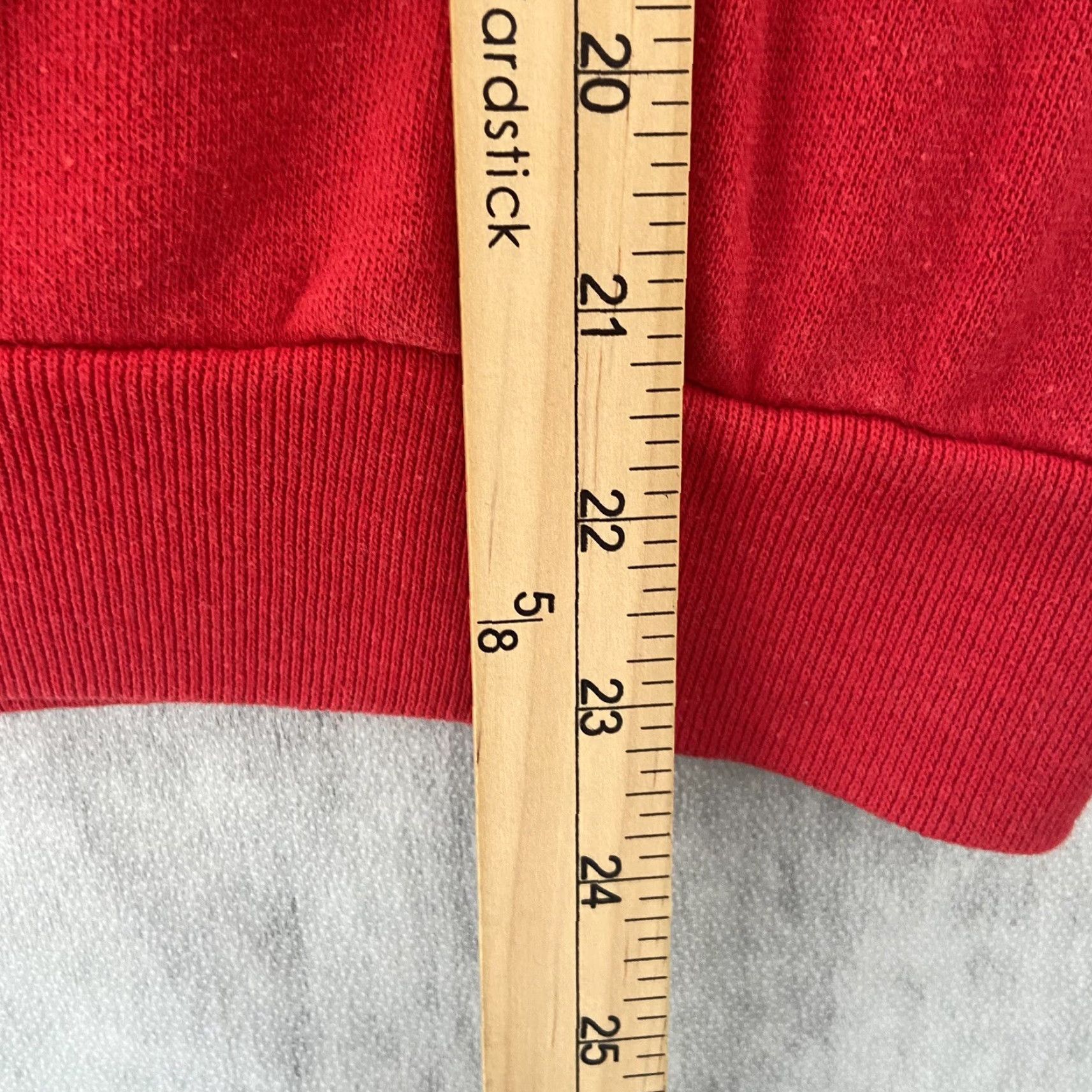 Tultex Vintage Hawaii Sweater Men’s Large Red Fleece Pullover Casual Hawaiian 80s City Beach Logo Size US L / EU 52-54 / 3 - 7 Thumbnail