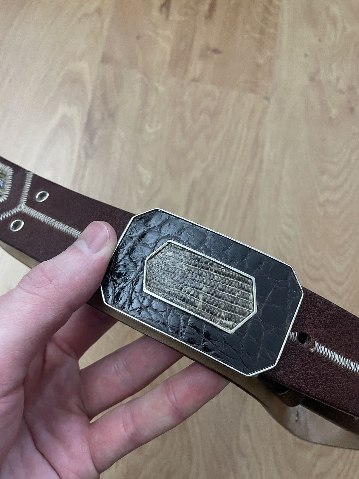 Prada Prada SS05 Western Belt Size ONE SIZE - 3 Thumbnail