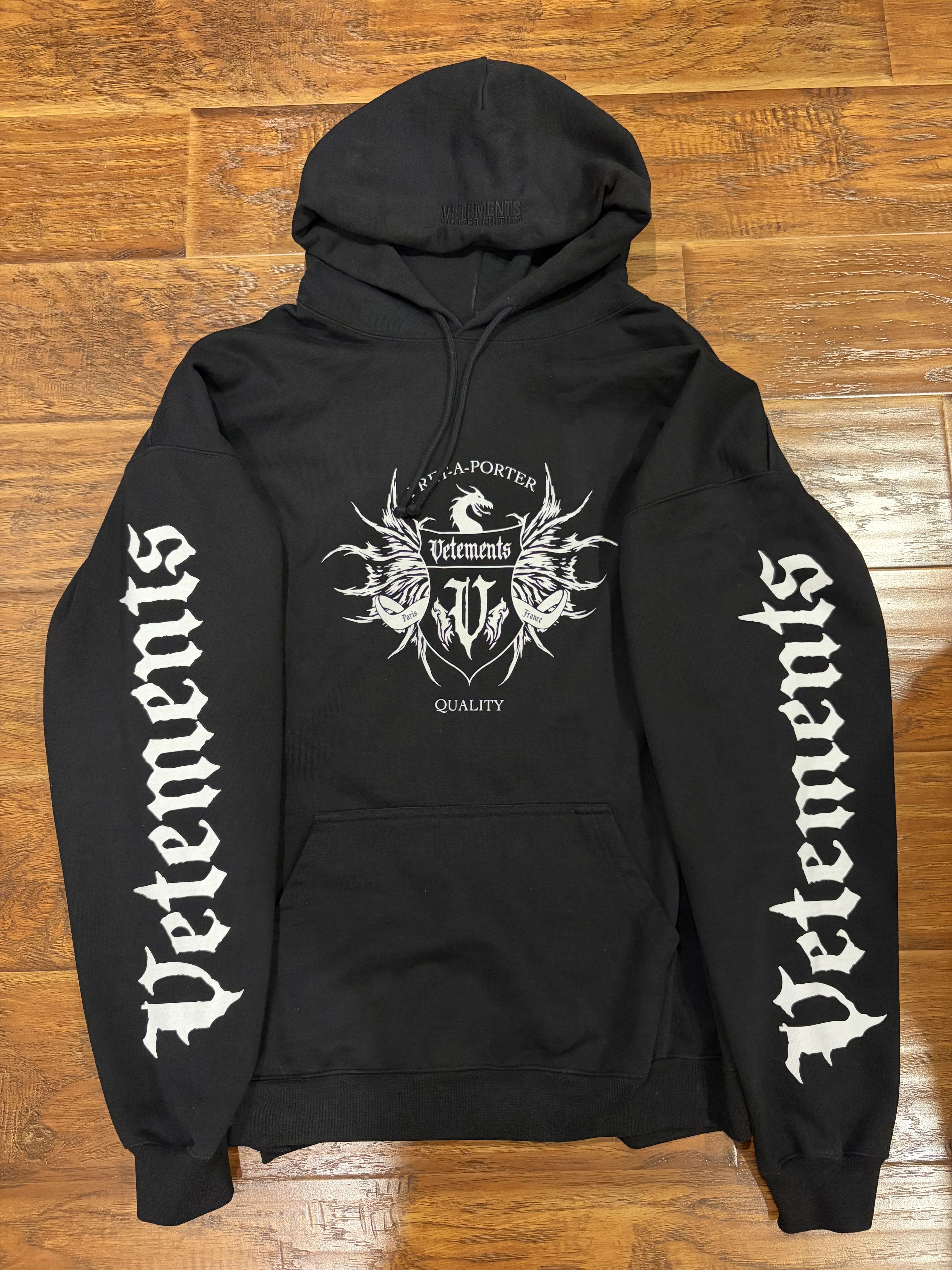 Vetements Vetements Hardcore Couture Hoodie Size US M / EU 48-50 / 2 - 1 Thumbnail