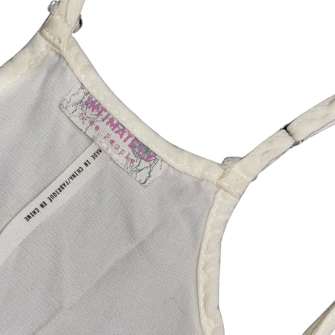 Free People Intimately Shred Slip Dress Asymmetrical Handkerchief Hemlin Size S / US 4 / IT 40 - 4 Thumbnail