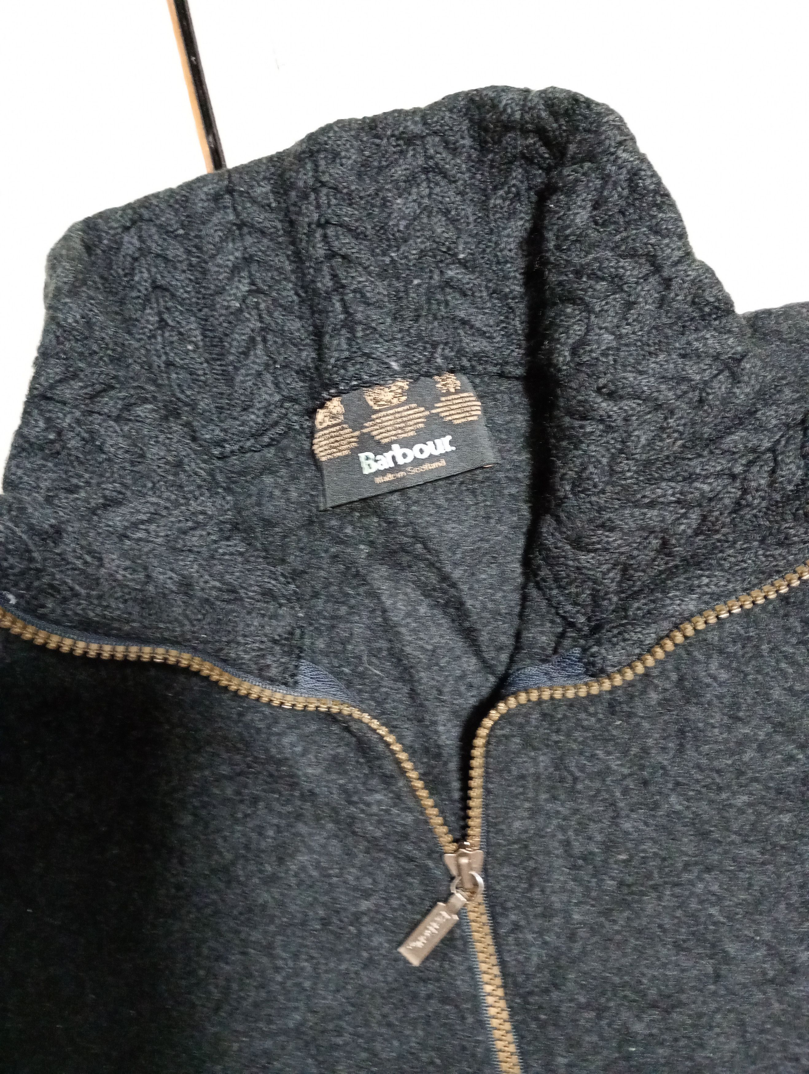 Barbour BARBOUR Women Knitted Wool SOFT CABLE FULL-ZIP Cardigan 16 Size XL / US 12-14 / IT 48-50 - 6 Thumbnail