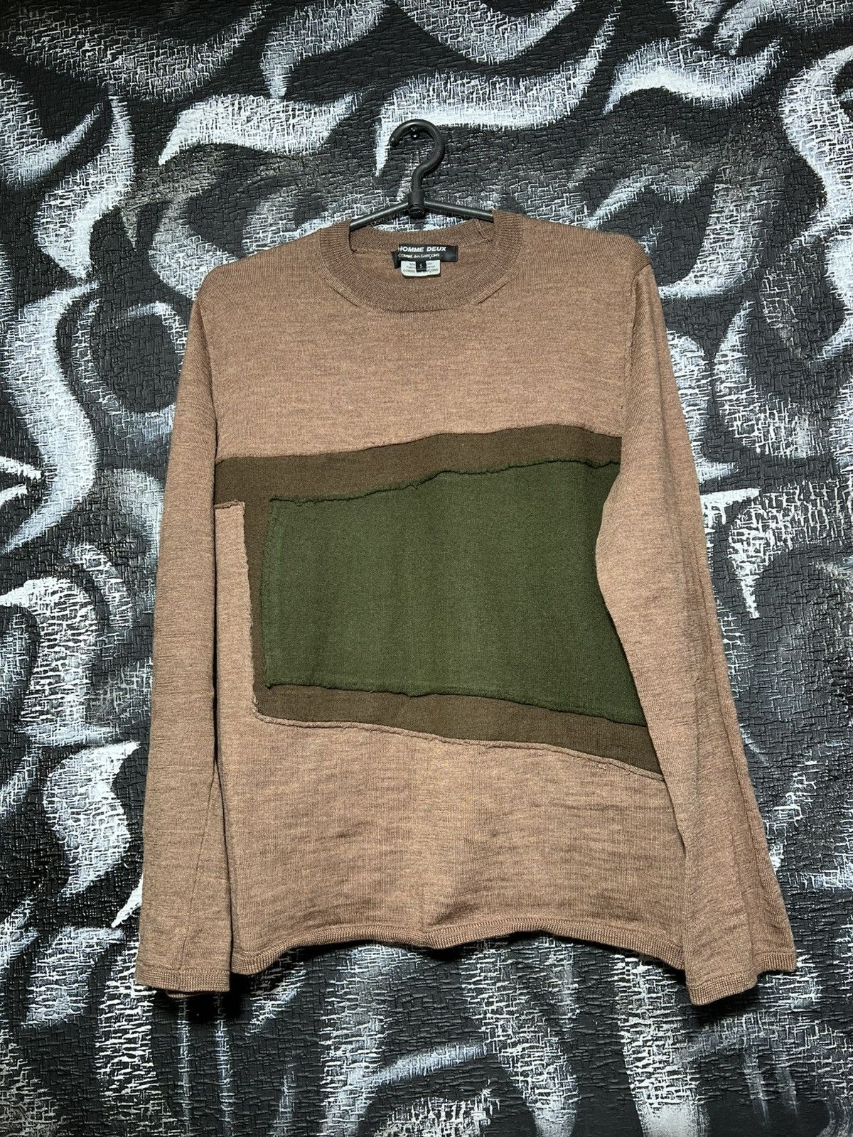 CDG by Comme des Garcons COMME des GARCONS HOMME DEUX Knit Sweater S Wool Size US S / EU 44-46 / 1 - 1 Thumbnail