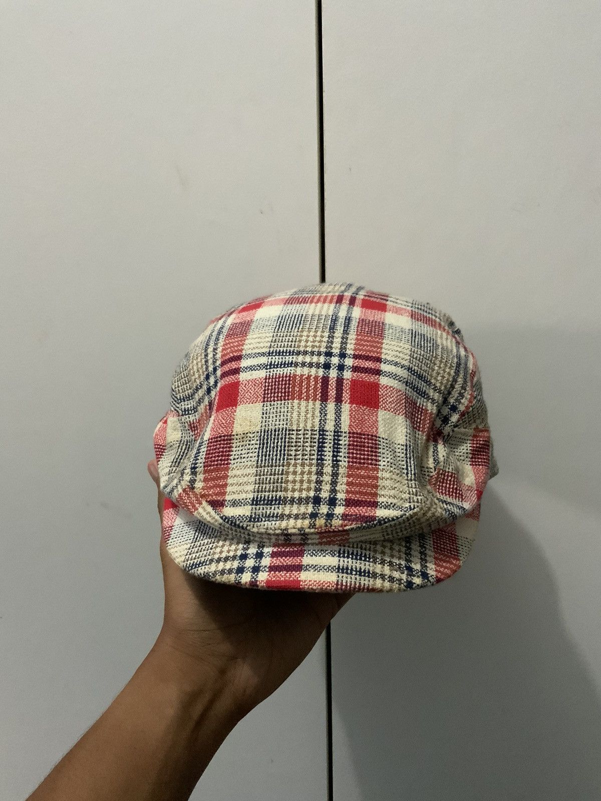 Vintage Vintage Patchwork Japan Flat Barreta Retro Hat Size ONE SIZE - 5 Thumbnail