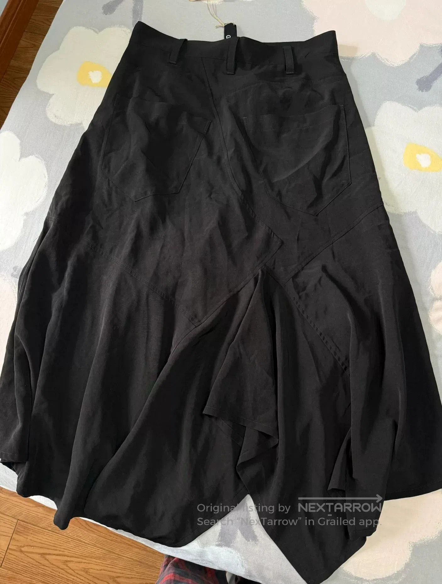Yohji Yamamoto Yohji Yamamoto Black Skirt. Size 27" / US 4 / IT 40 - 5 Thumbnail