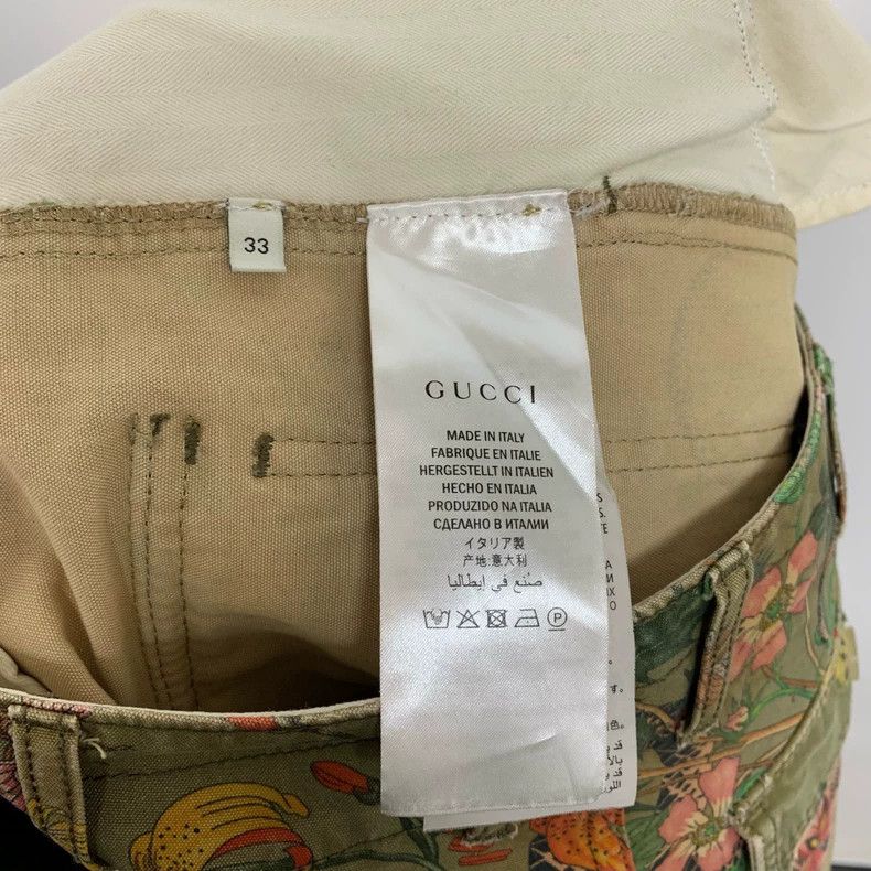 Gucci Gucci Floral printed trousers 2504-Nextarrow Size US 33 - 7 Thumbnail
