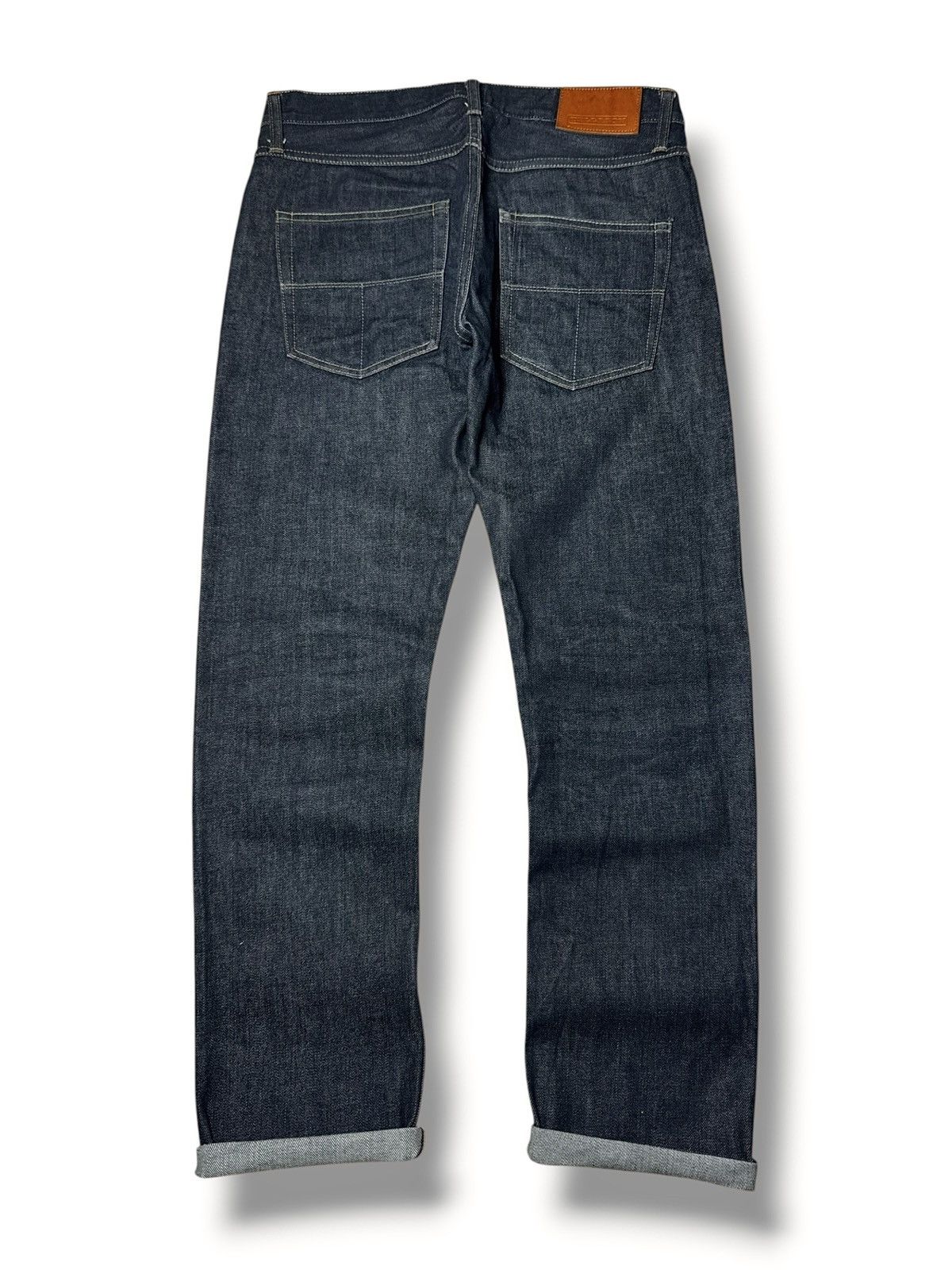 Tellason Tellason Japan Selvage Elgin White Oak Cone Denim Pants Size US 31 - 3 Thumbnail