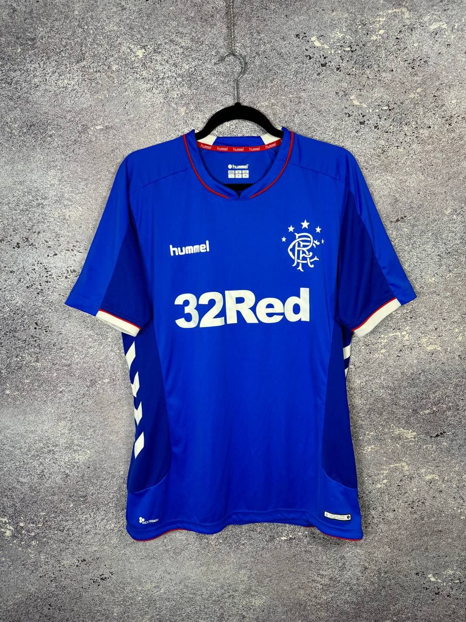 Hummel × Vintage Vintage Rangers FC 2018/19 Hummel Soccer Jersey Size US M / EU 48-50 / 2 - 1 Thumbnail