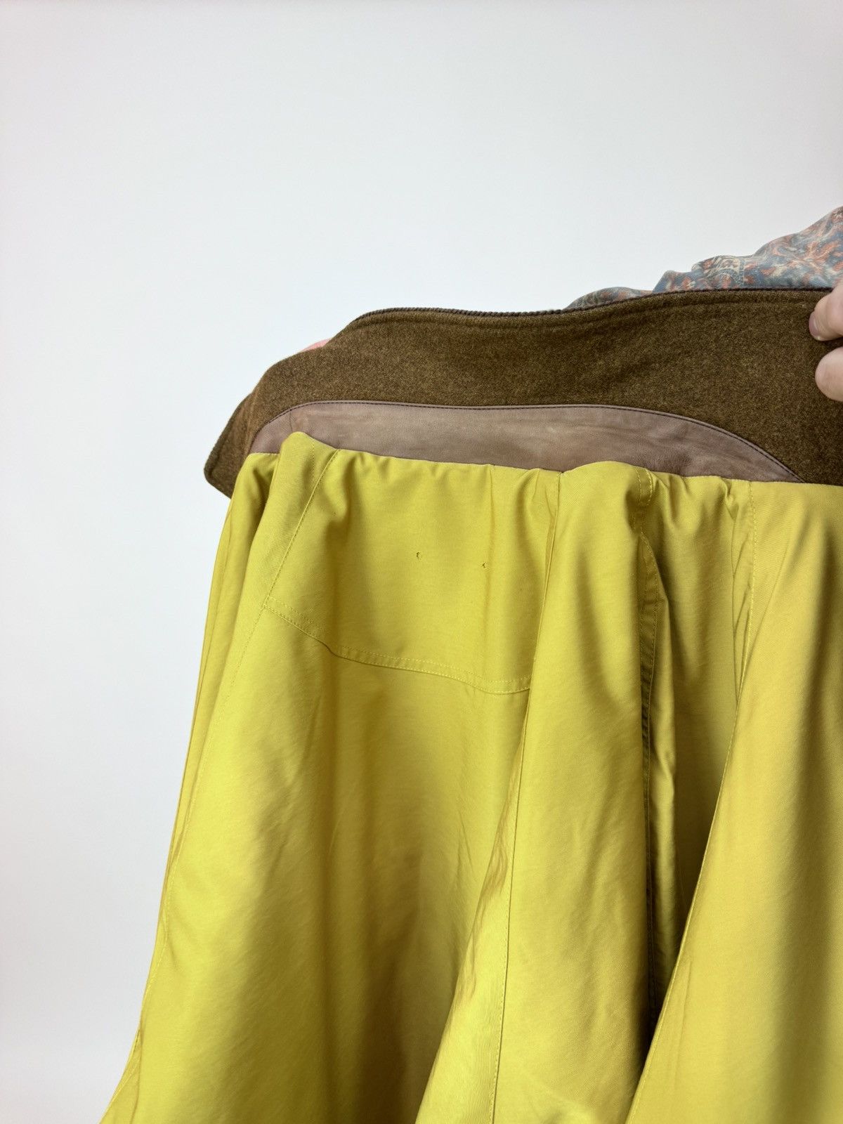 Herno Vintage Mens HERNO hunting Yellow Coat Jacket Heritage Size US L / EU 52-54 / 3 - 12 Thumbnail