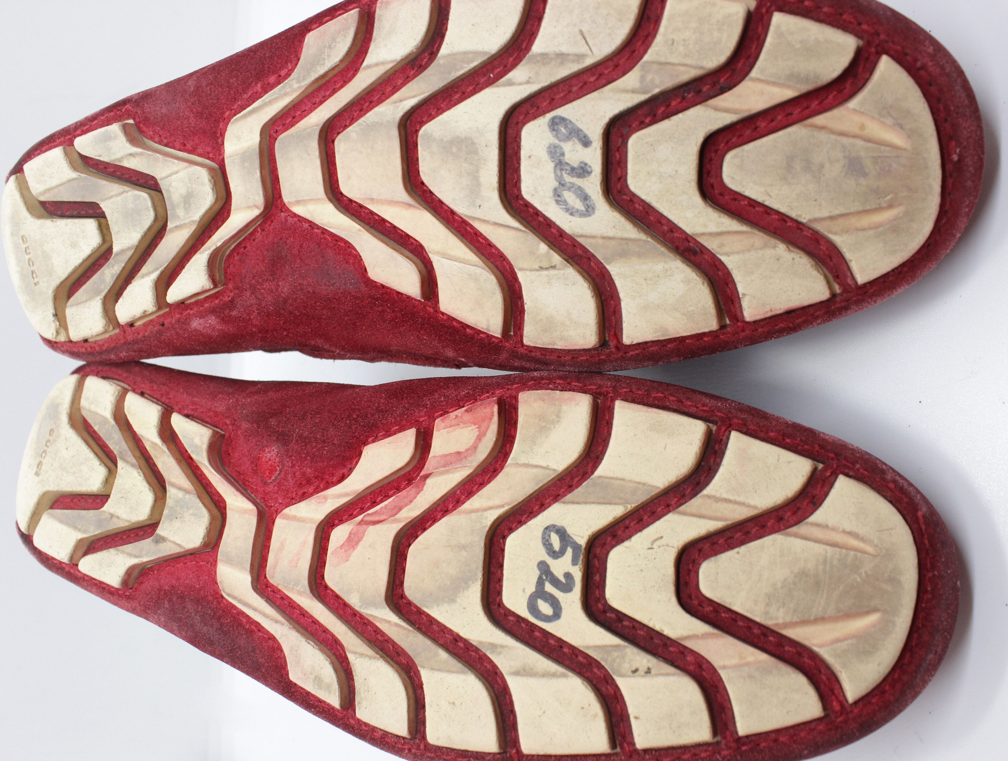 Gucci Suede Car Driver Loafers Size US 7.5 / EU 40-41 - 7 Thumbnail