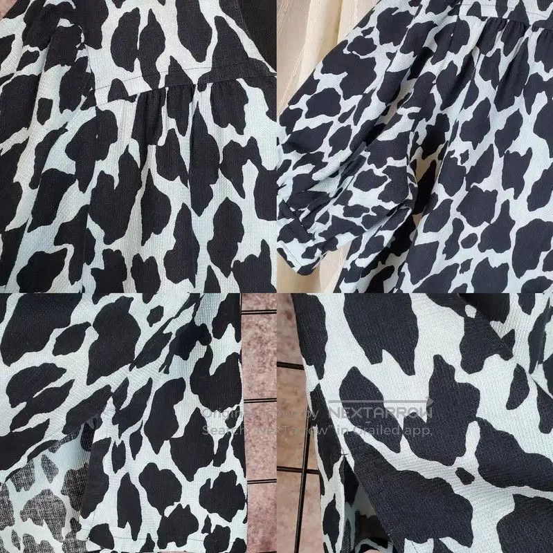 Givenchy Givenchy Black Cartoon Pattern Short-Sleeve Cardigan . Size M / US 6-8 / IT 42-44 - 4 Thumbnail