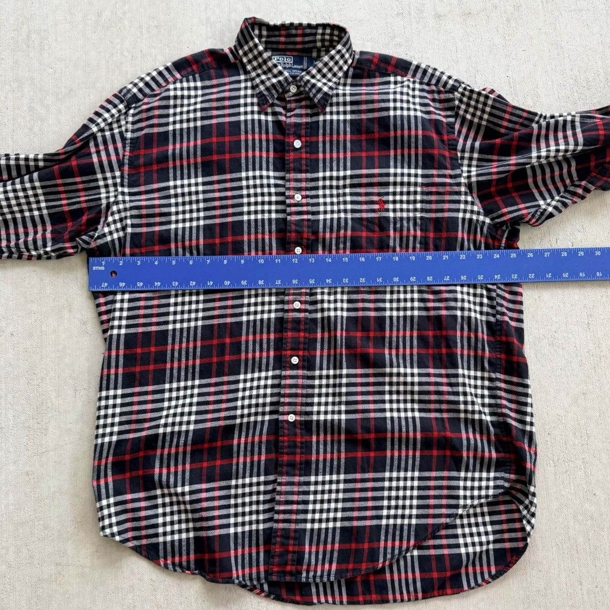 Polo Ralph Lauren Vintage Polo Ralph Lauren Flannel Shirt Lowell Sport Plaid Size US L / EU 52-54 / 3 - 5 Thumbnail