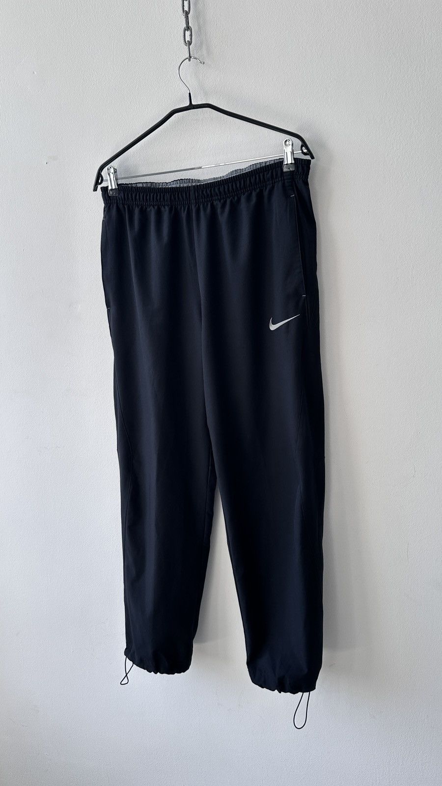 Nike Nike Cargo Style Windpants Drawstring Ankle Hem Warm Up Pant Size US 32 / EU 48 - 8 Thumbnail