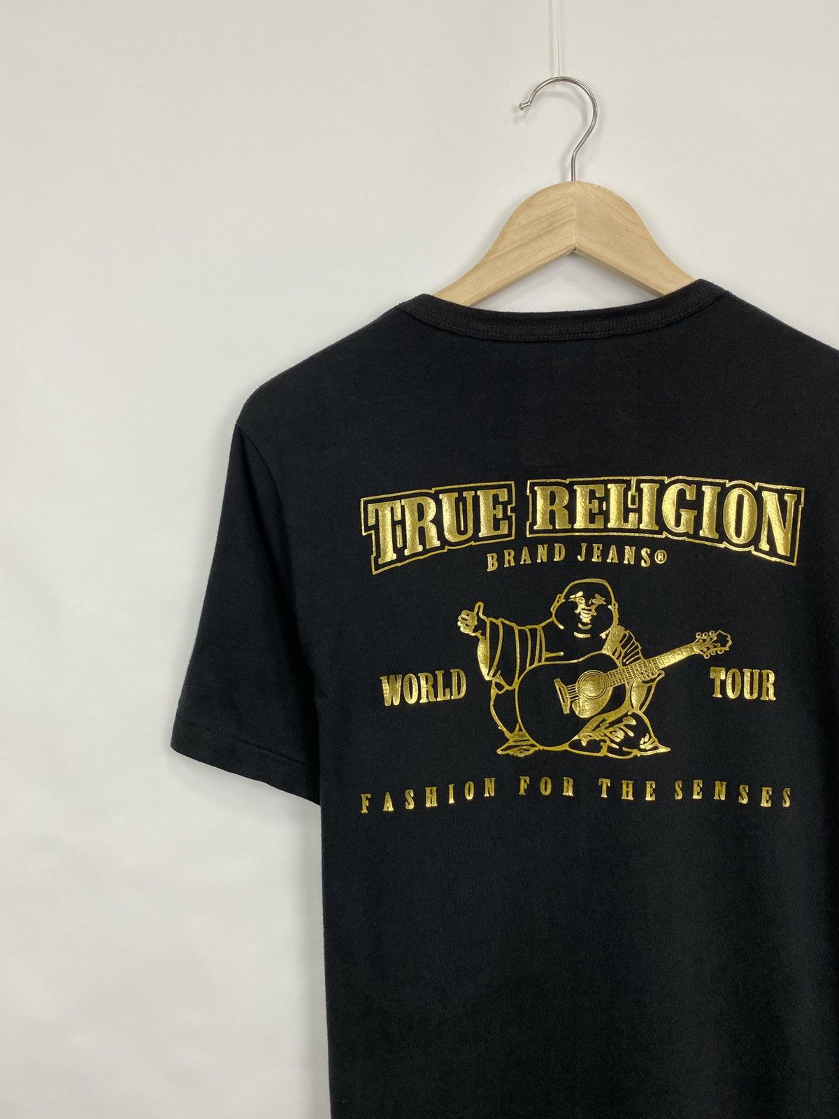 True Religion 🇯🇵 Vintage Y2K True Religion World Tour Big Logo T-Shirt Rare Size US S / EU 44-46 / 1 - 2 Thumbnail