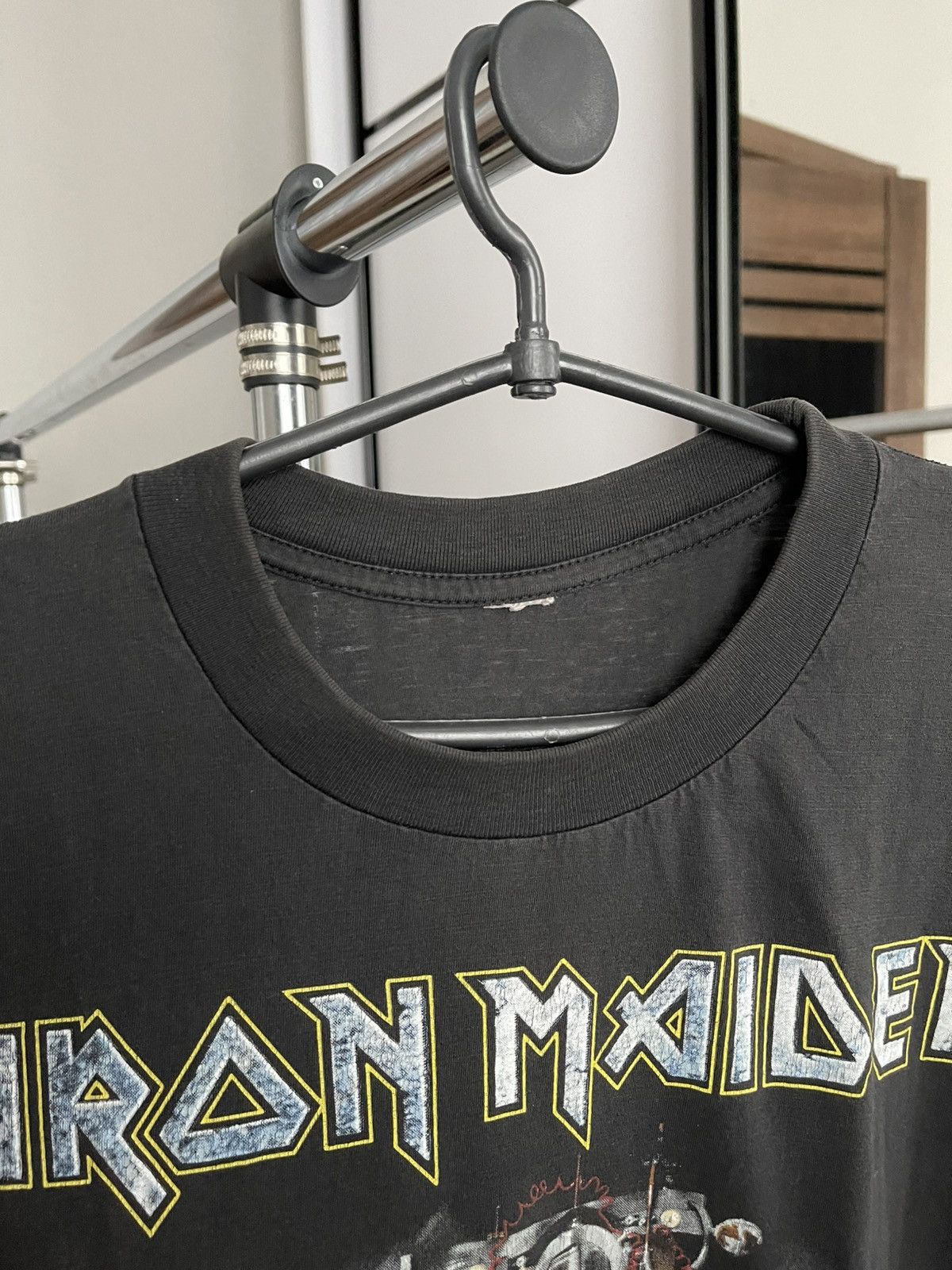 Band Tees 1995 Iron Maiden The X Factor Vintage Rock Band T-Shirt Tee Size US XL / EU 56 / 4 - 12 Thumbnail