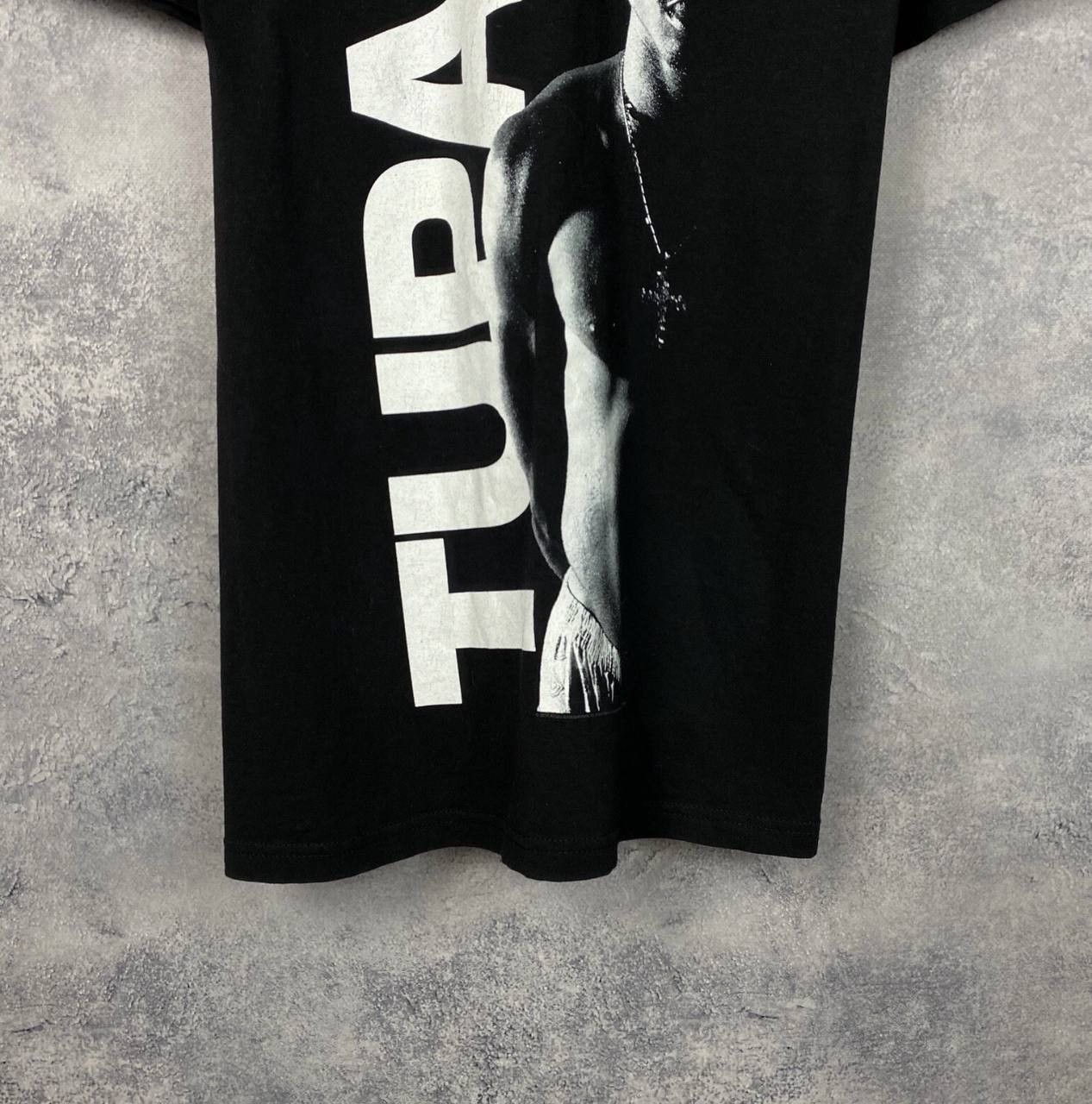 Rap Tees TUPAC Tee Men's Size L Black Short Sleeve ` Size US L / EU 52-54 / 3 - 3 Thumbnail