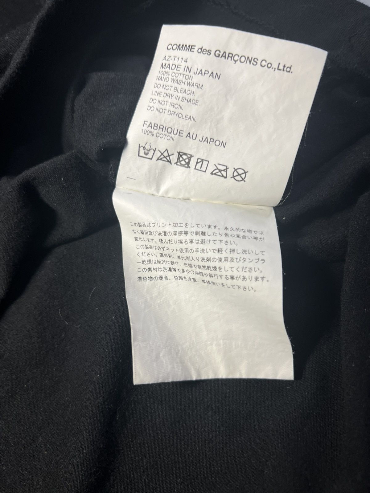 Comme des Garcons Comme des Garçons PLAY heart logo T-shirt in black, size XL. Size US XL / EU 56 / 4 - 4 Thumbnail