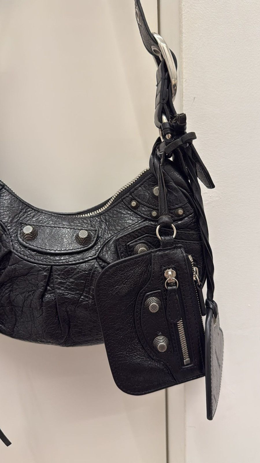 Balenciaga Balenciaga le cagole xs in black Size ONE SIZE - 5 Thumbnail