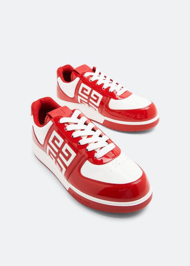 Givenchy o1loc1c0824 Sneakers in White/Red Size US 8 / EU 41 - 4 Thumbnail