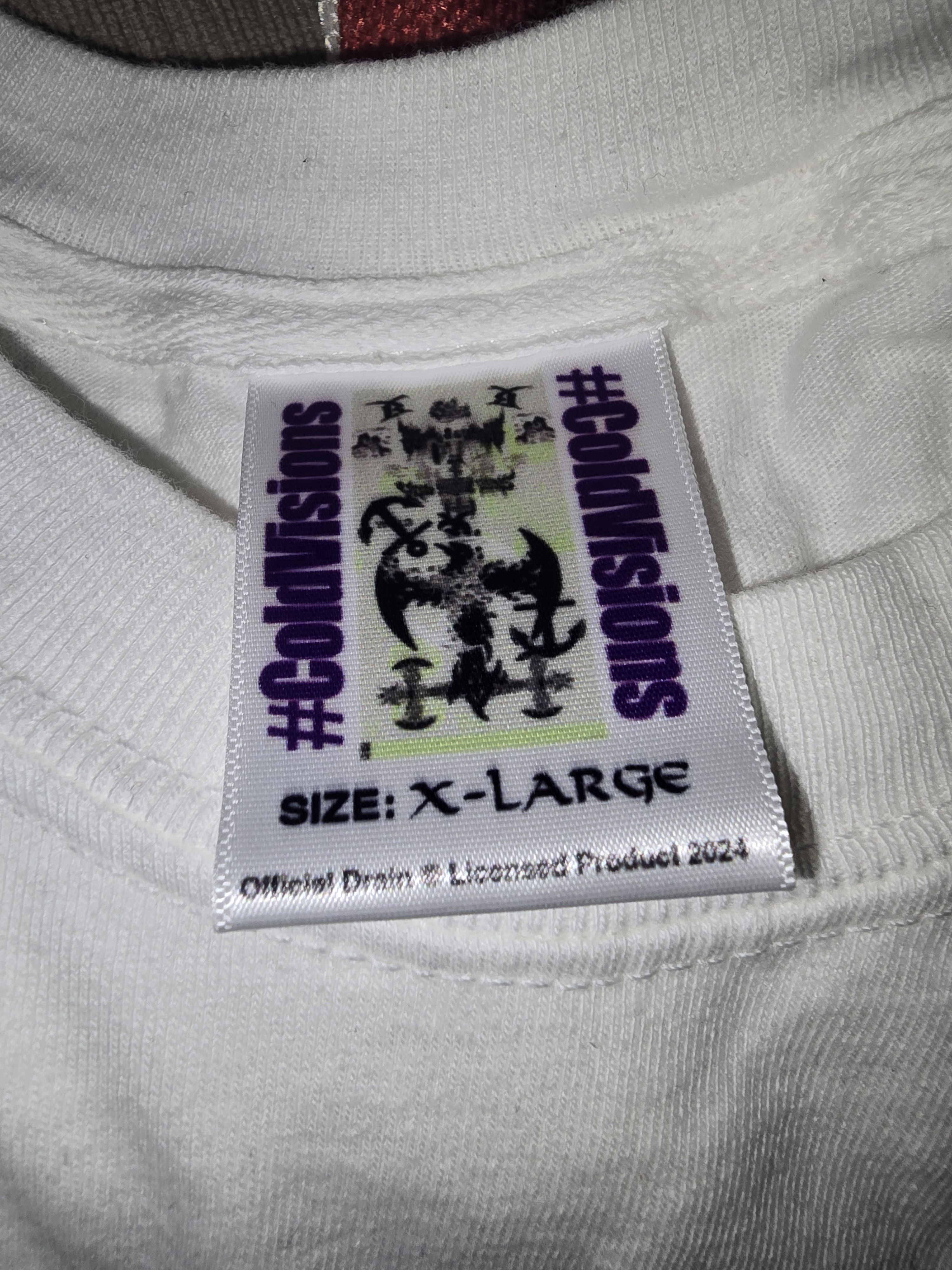 Drain Gang × Sad Boys Bladee Cold Visions 32 Tee Size US XL / EU 56 / 4 - 6 Thumbnail