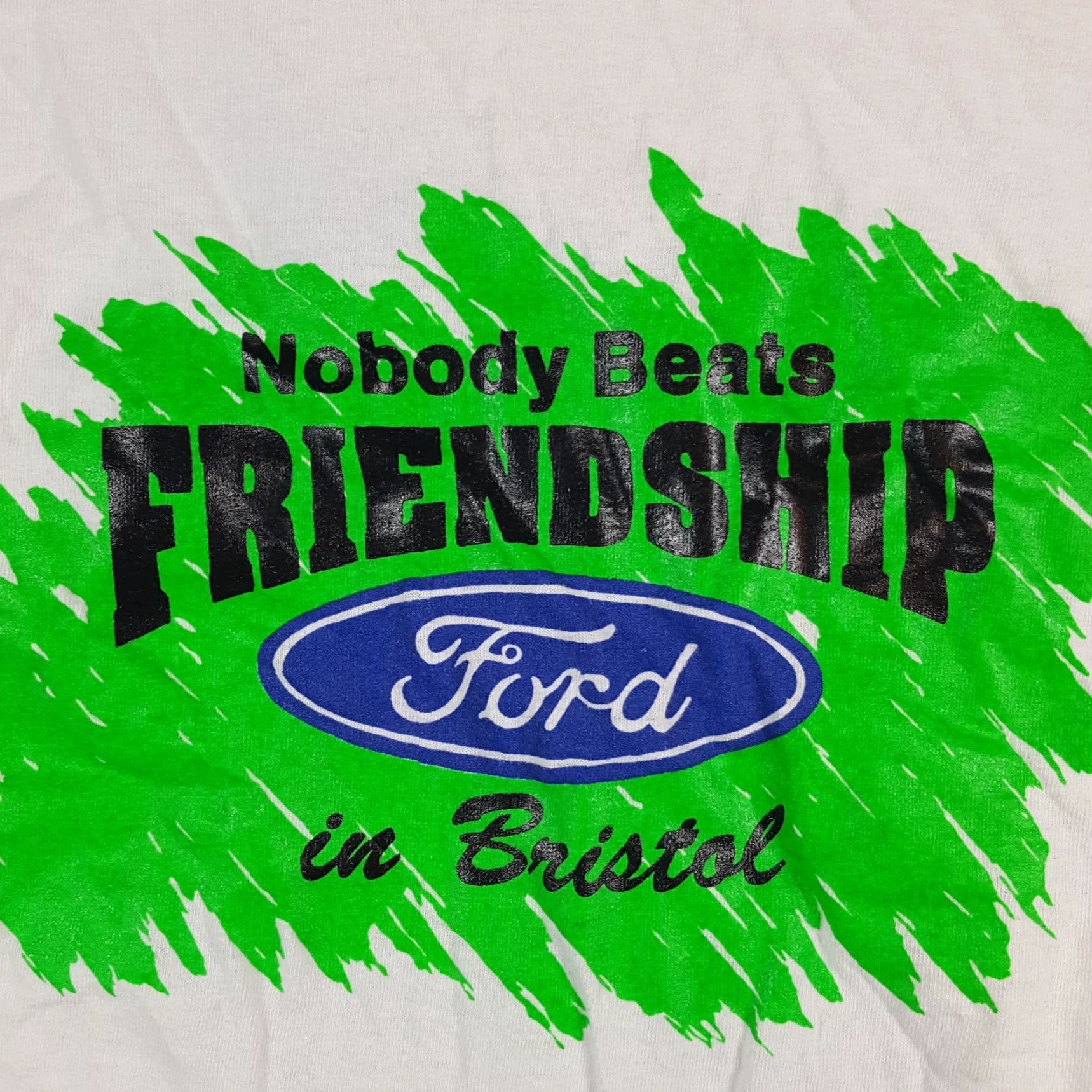 Nike Vintage Nike Cross Country Run Tee Size L Retro Neon Green Ford T Shirt Size US L / EU 52-54 / 3 - 6 Thumbnail